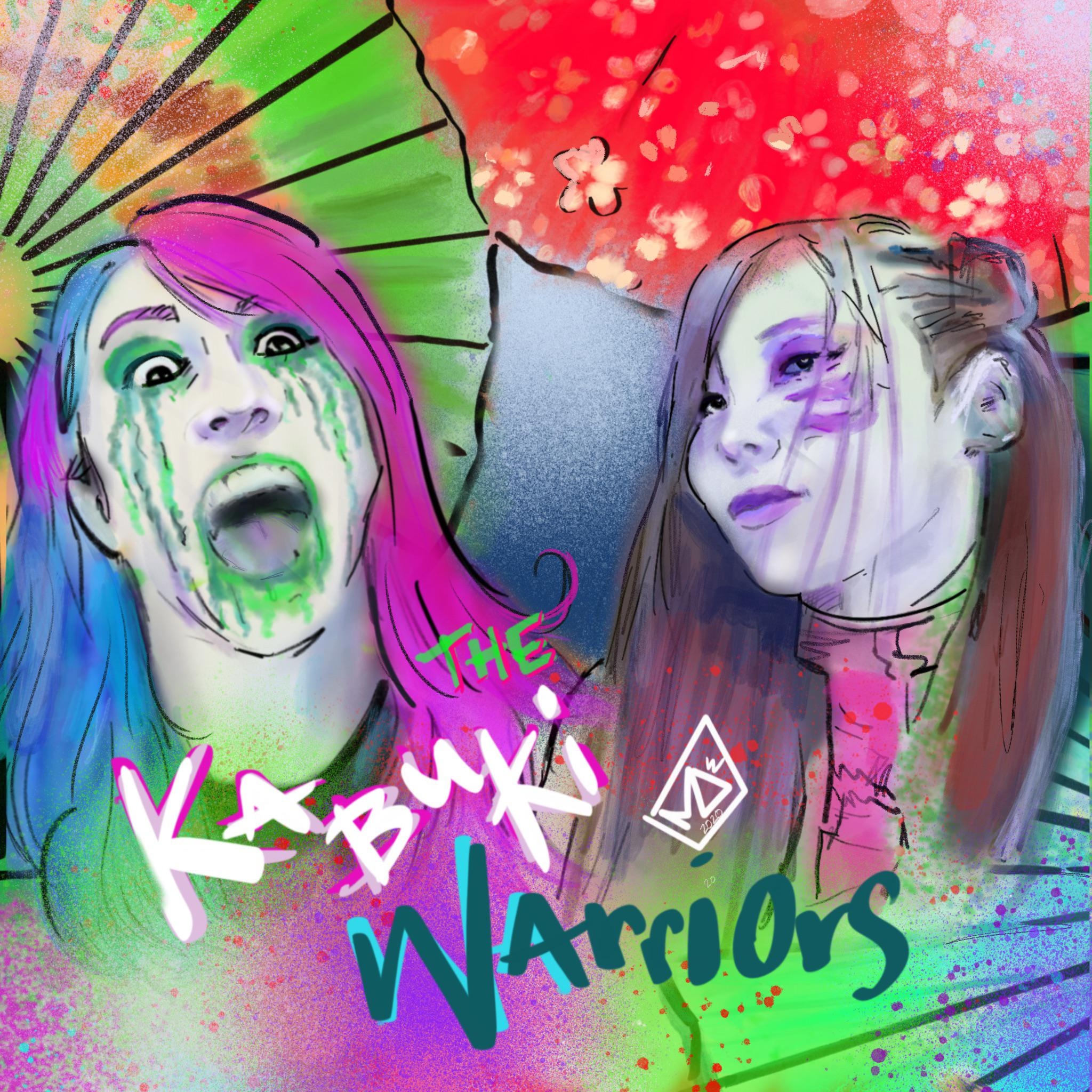 2050x2050 Draw a Wrestler Wednesday: Asuka and Kairi Sane, The Kabuki Warriors, Phone