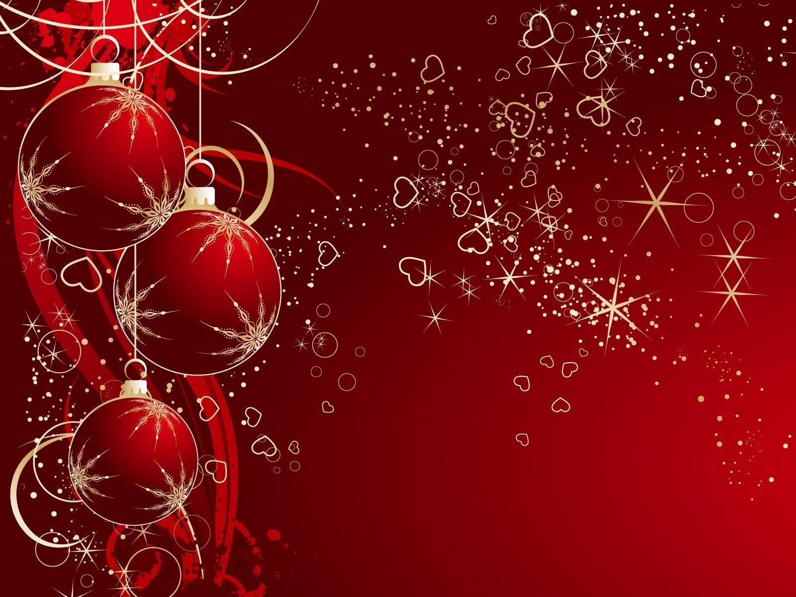 1600x1200 Red Christmas desktop wallpaper, Desktop