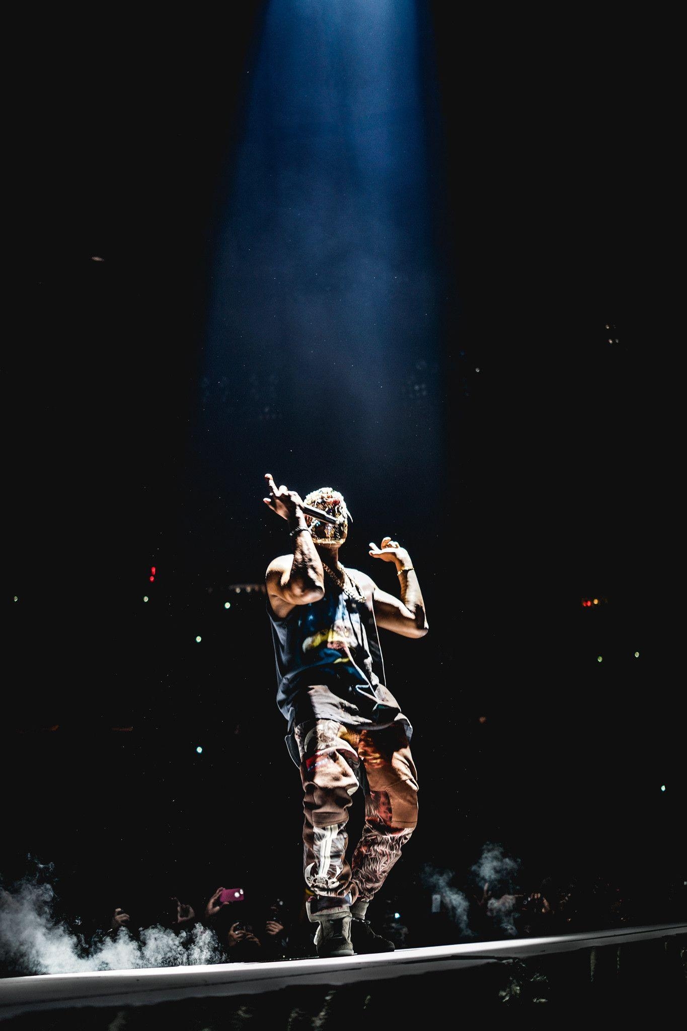 1370x2050 ITT: Parallax Compatible (iOS 7) Yeezus Tour Promo Wallpaper, Phone