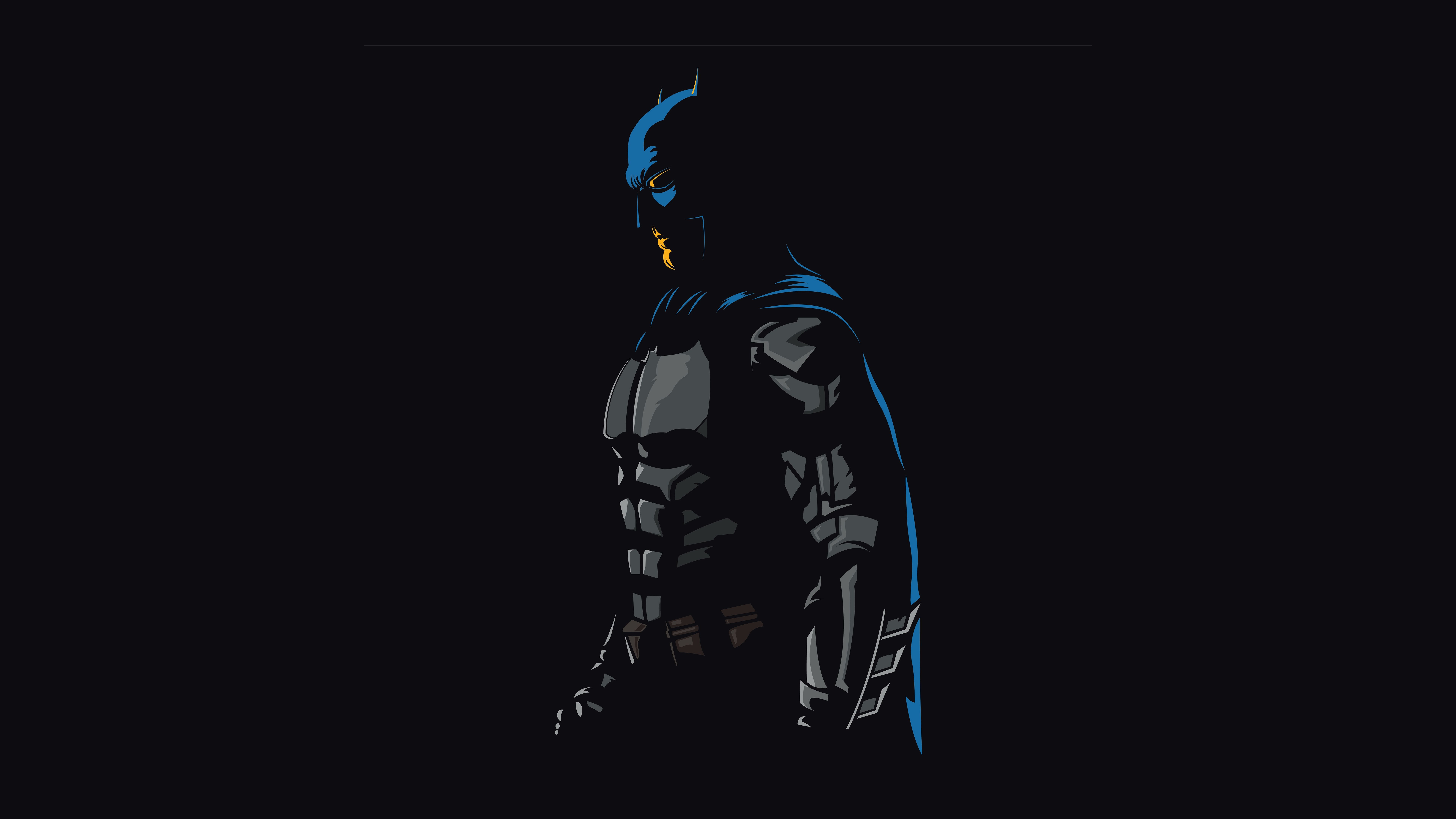 7680x4320 Batman Minimal Artwork 4K 8K Wallpaper, Desktop