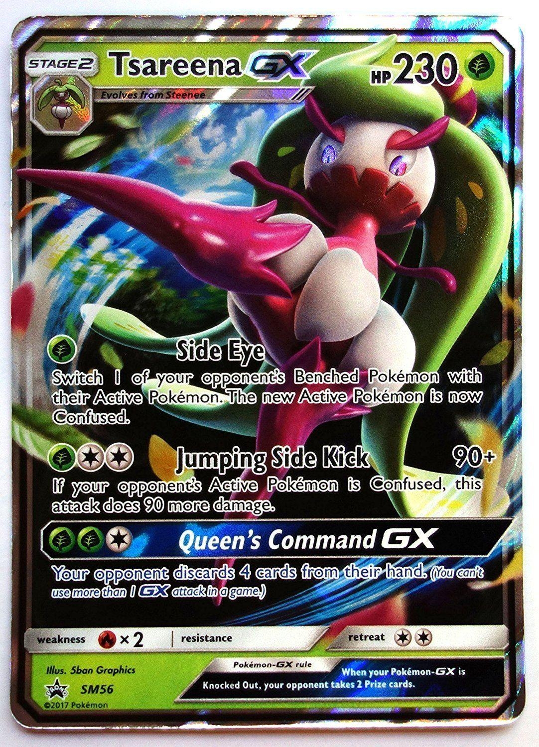 1090x1500 Pokemon, Tsareena GX Box, Tsareena GX SM Oversize Card, New, Mint, Phone