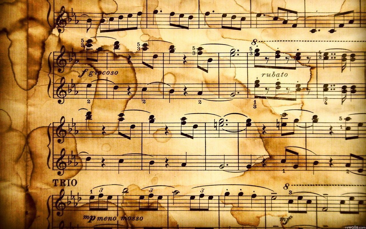 1280x800 Sheet Music Wallpaper. Wallpaper Full HD, Desktop