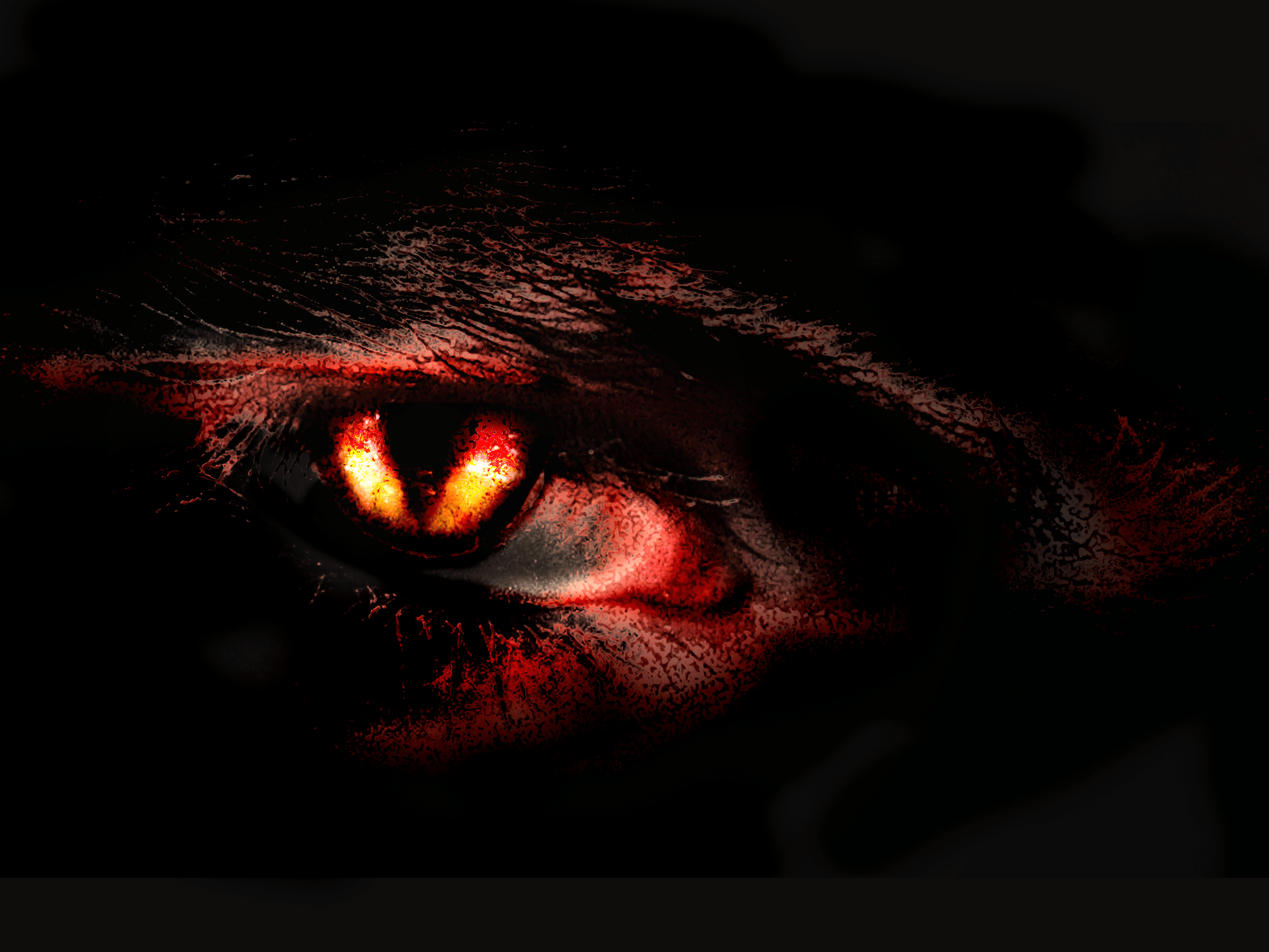 3650x2740 image of Devil Eyes In The Dark - #SpaceHero, Desktop