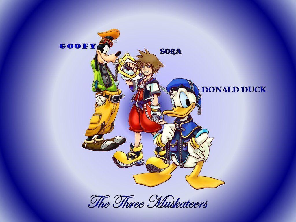 1030x770 Sora Donald Goofy Wallpaper. Kingdom Hearts Wallpaper, Desktop