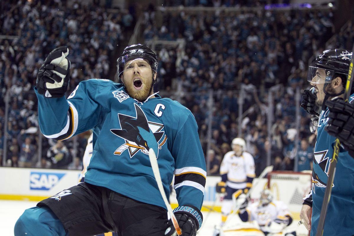 1200x800 Sharks vs. Predators, Game 2: Joe Thornton, Joe Pavelski join, Desktop