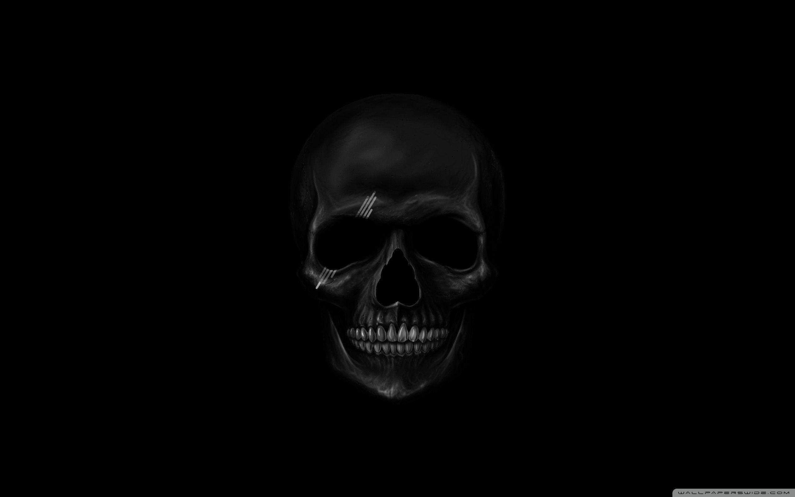 2560x1600 Black Skull Wallpaper Free Black Skull Background, Desktop