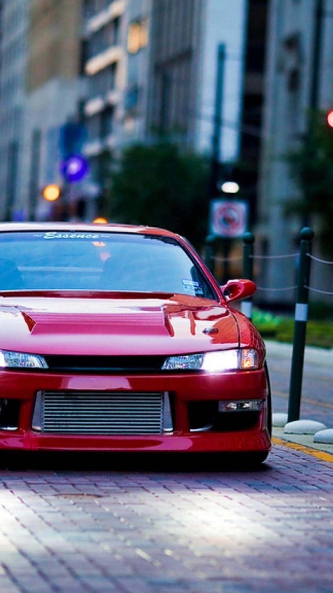 1080x1920 Nissan 200sx silvia s14 bokeh cars wallpaper, Phone