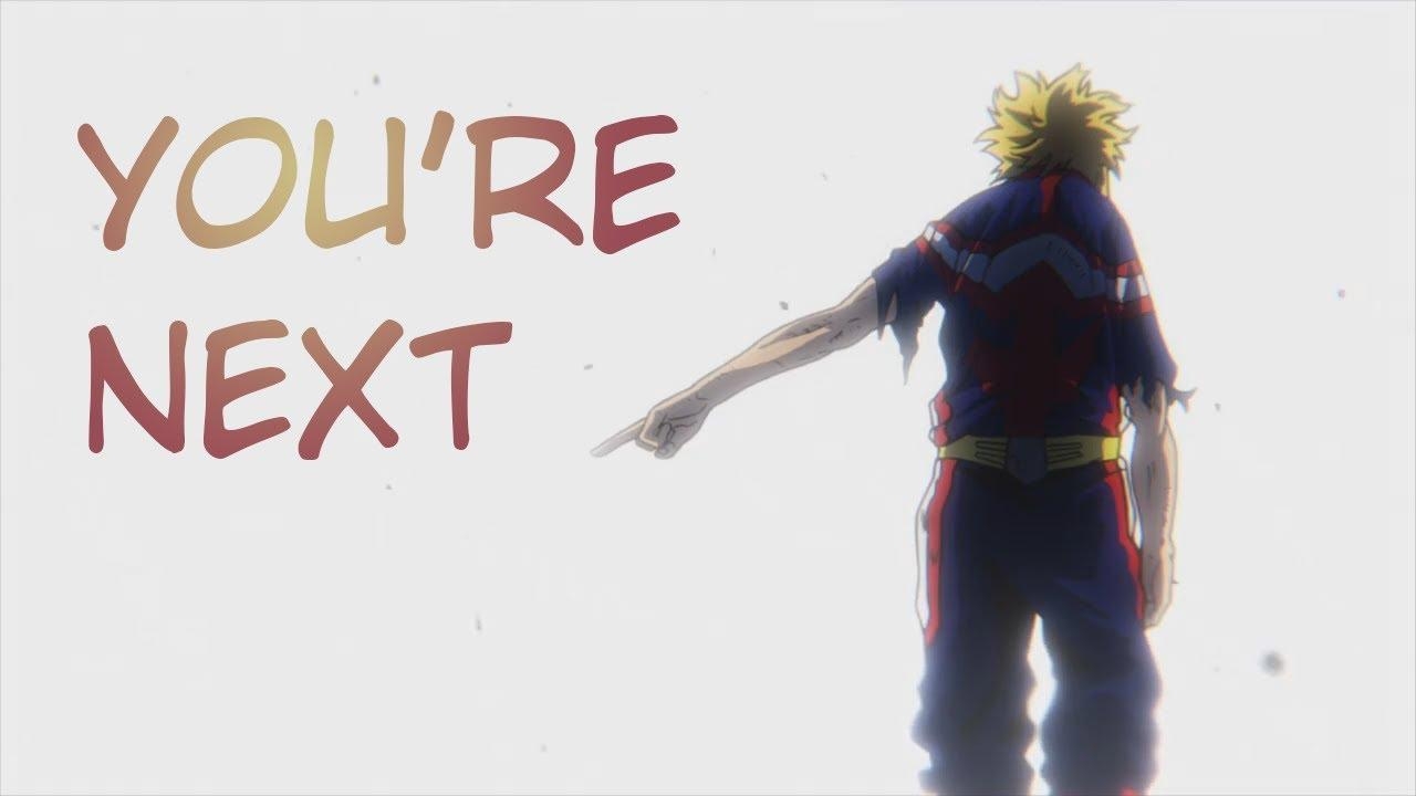 1280x720 You Are Next All Might My Hero Academia wallpaper, Desktop