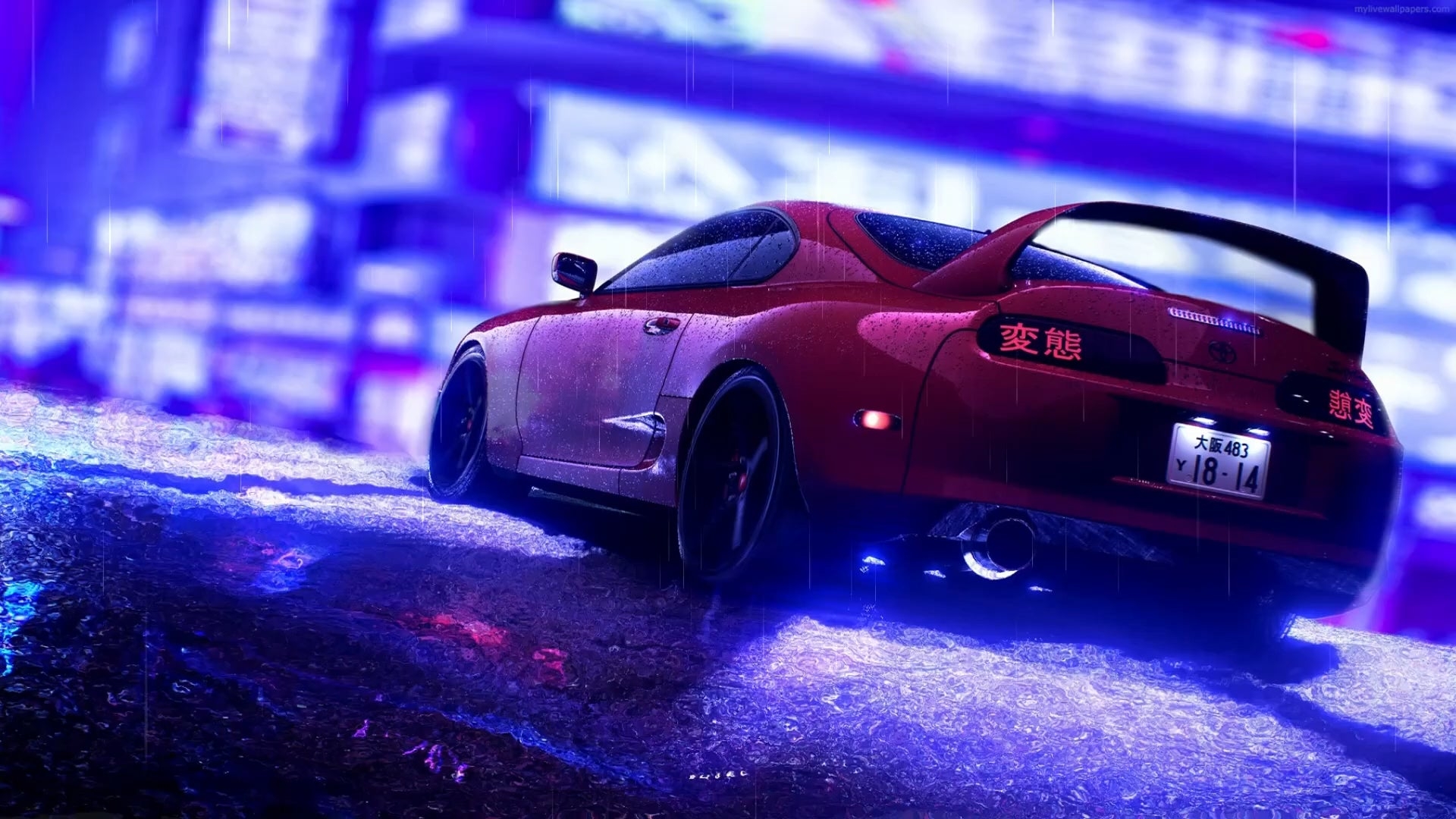 1920x1080 MK4 Toyota Supra Live Wallpaper, Desktop