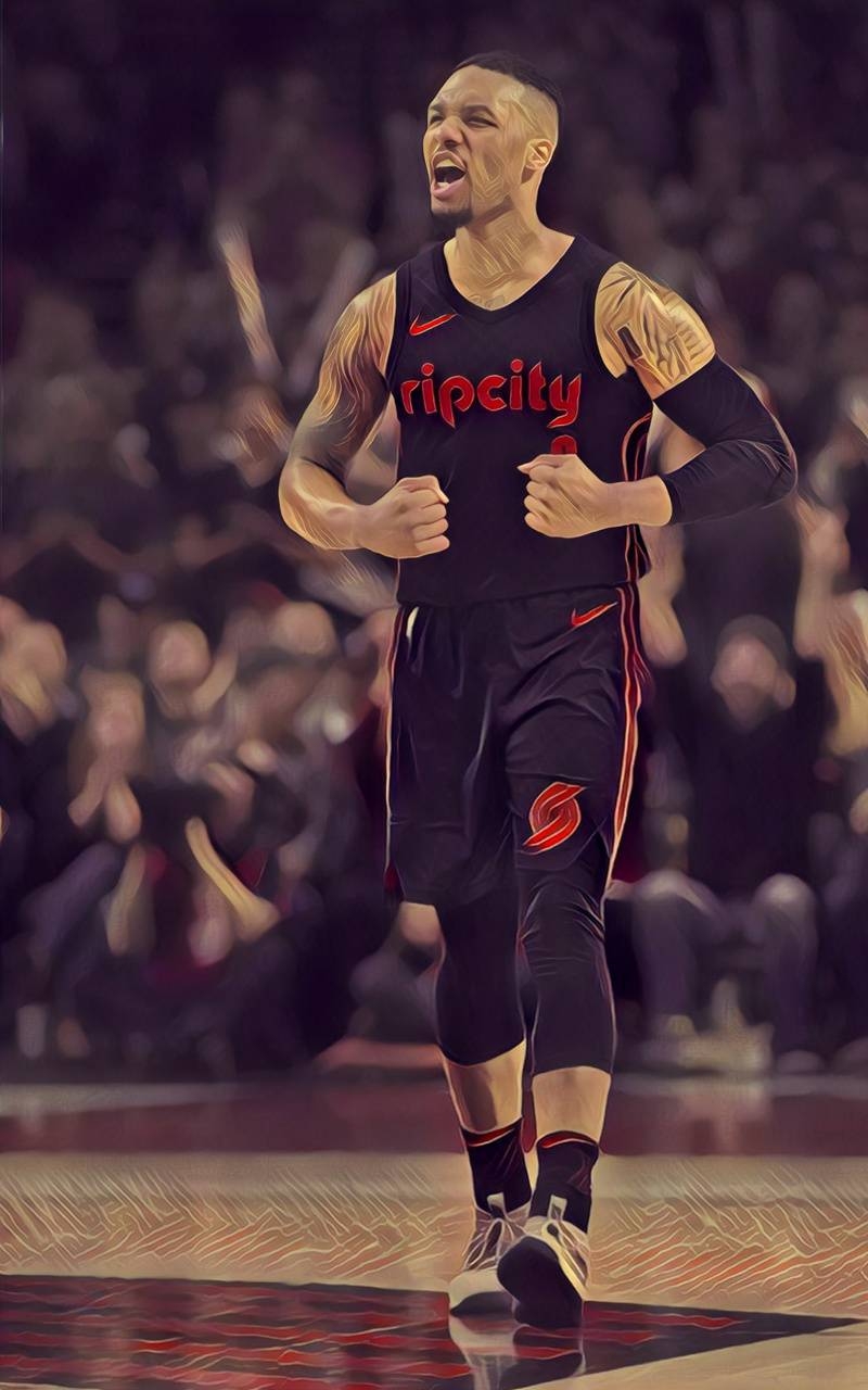 800x1280 Damian Lillard Wallpaper Free Damian Lillard, Phone