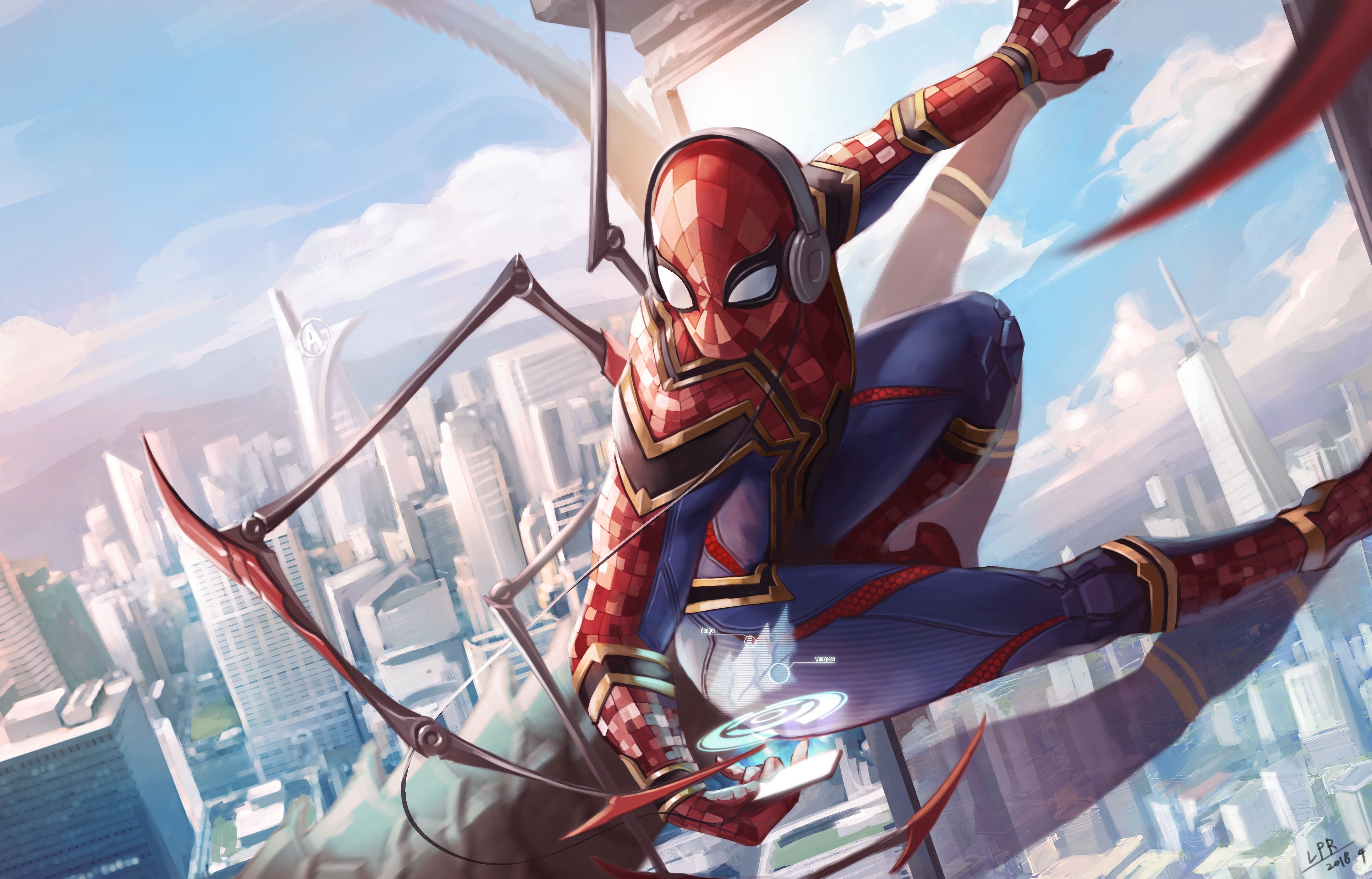 4690x3000 Cool Iron Man Spider Man Wallpaper, Desktop