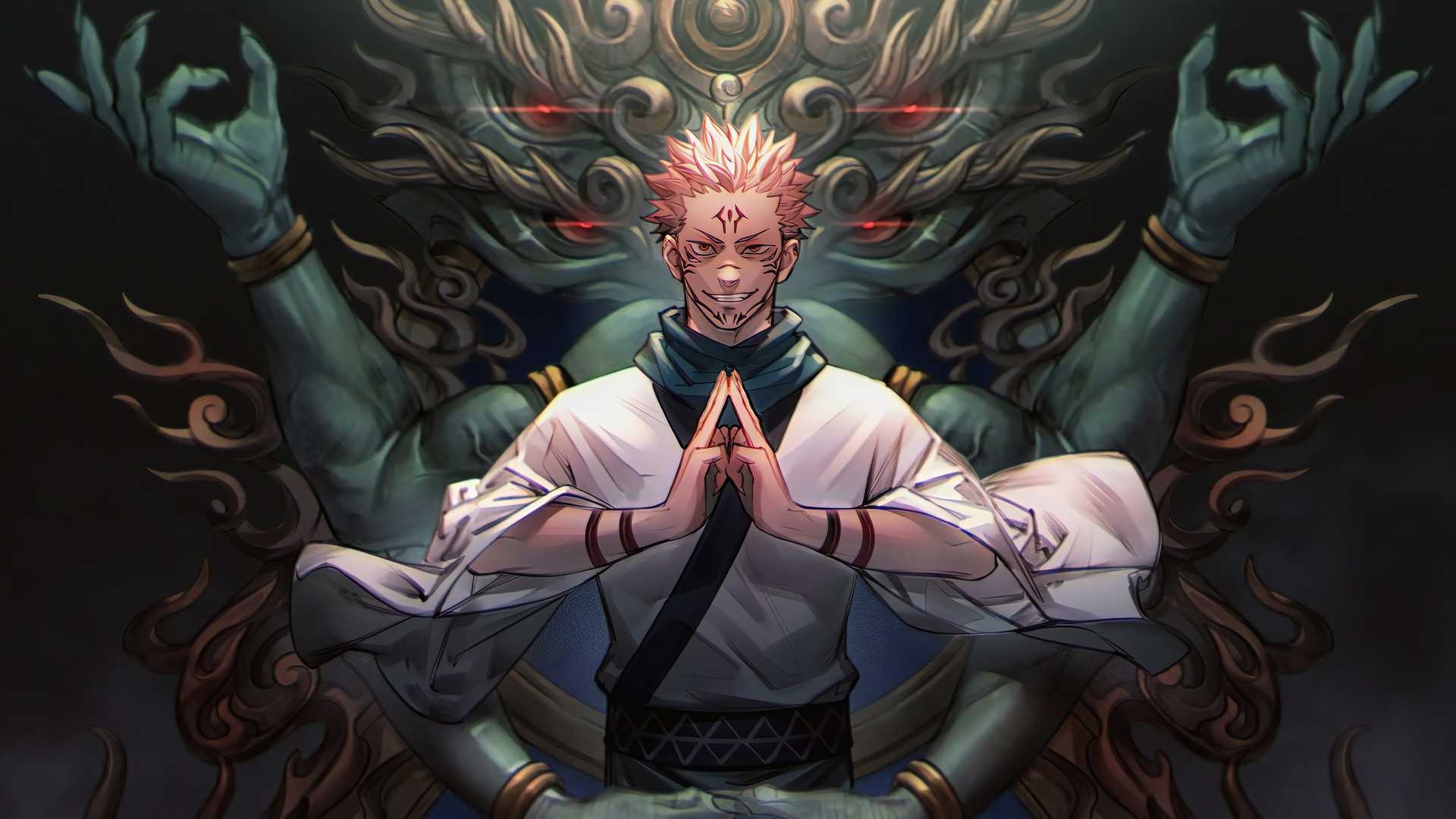1920x1080 Jujutsu Kaisen Sukuna Wallpaper Free HD Wallpaper, Desktop