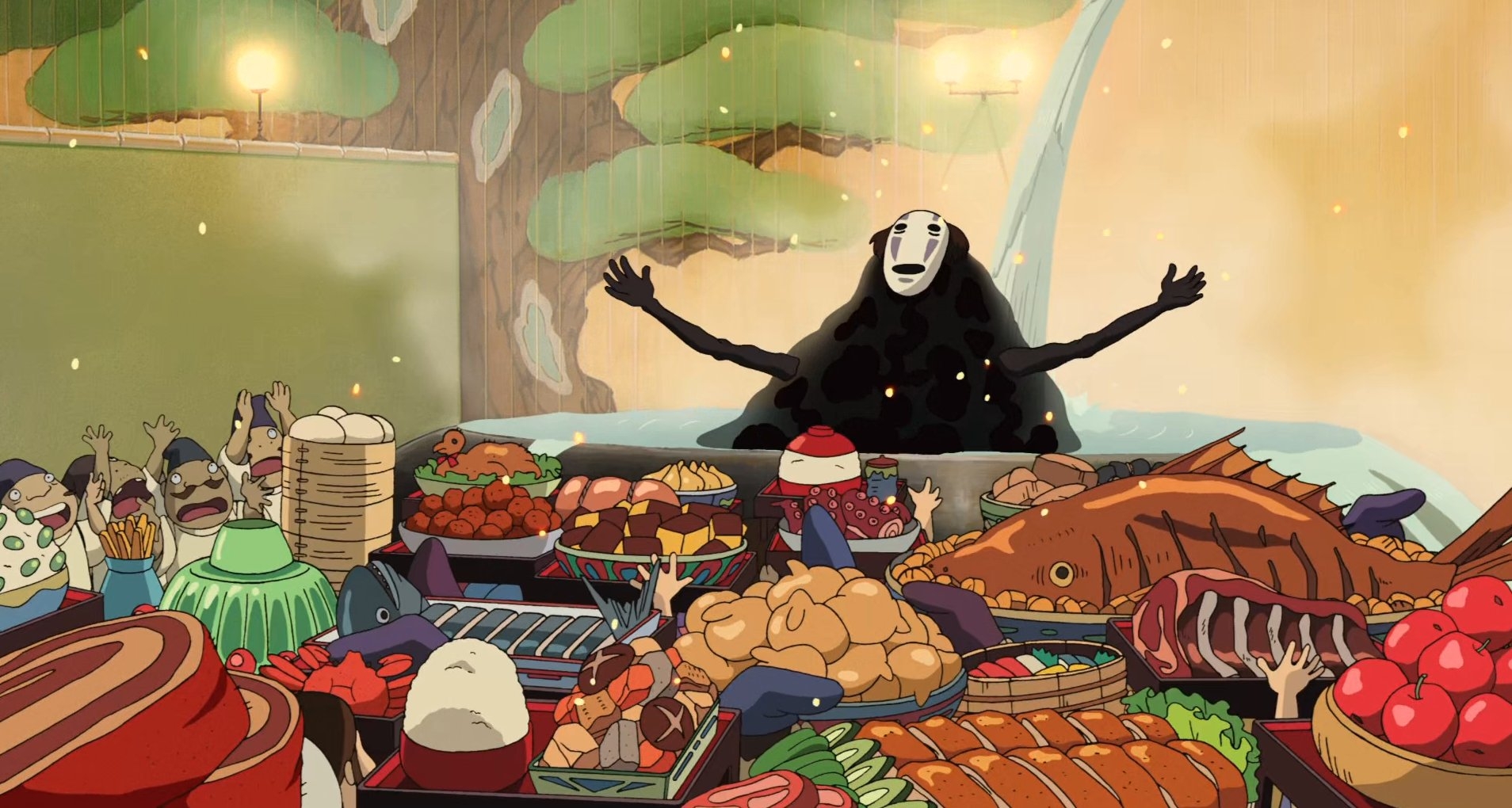 1910x1020 Studio Ghibli food, Desktop