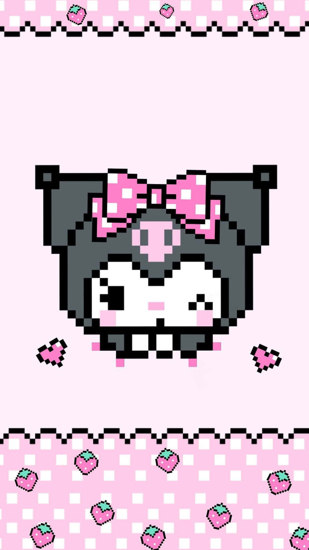 1080x1920 Download Kuromi iPhone 8 Bit Wallpaper, Phone