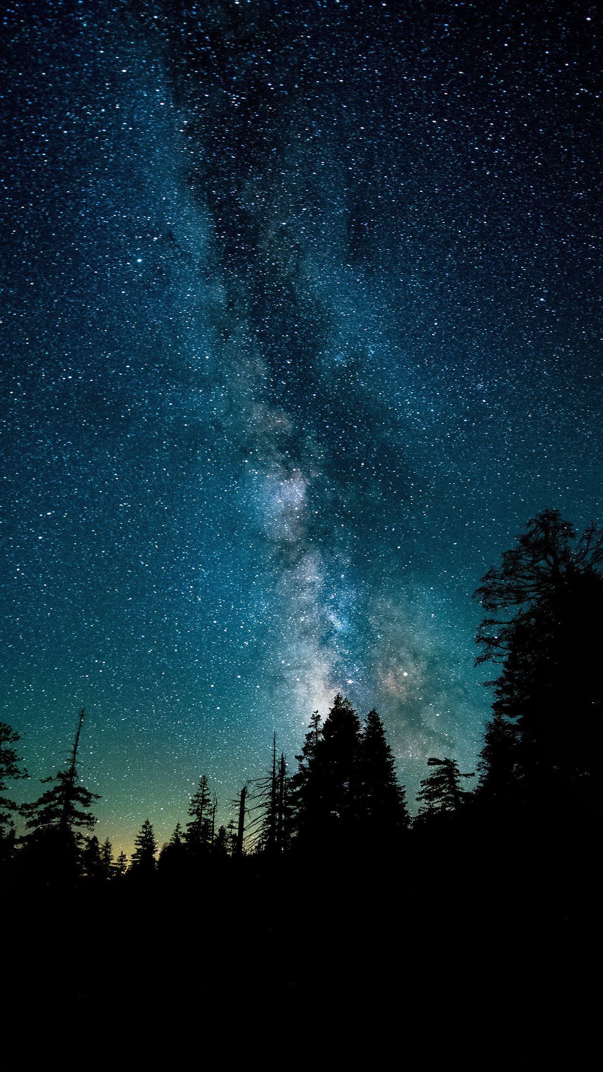 1250x2210 Night Sky iPhone Wallpaper, Phone