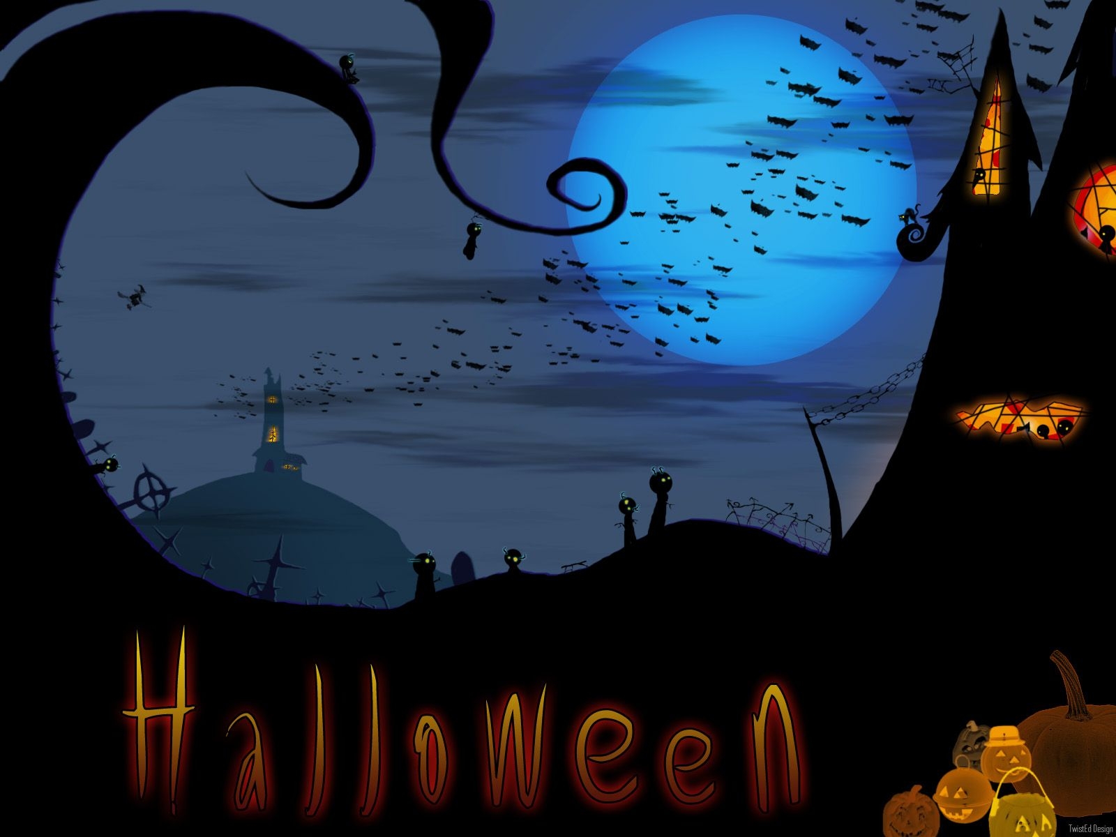 1600x1200 Latest Halloween Wallpaper, Abstract Latest Halloween Wallpaper, Desktop