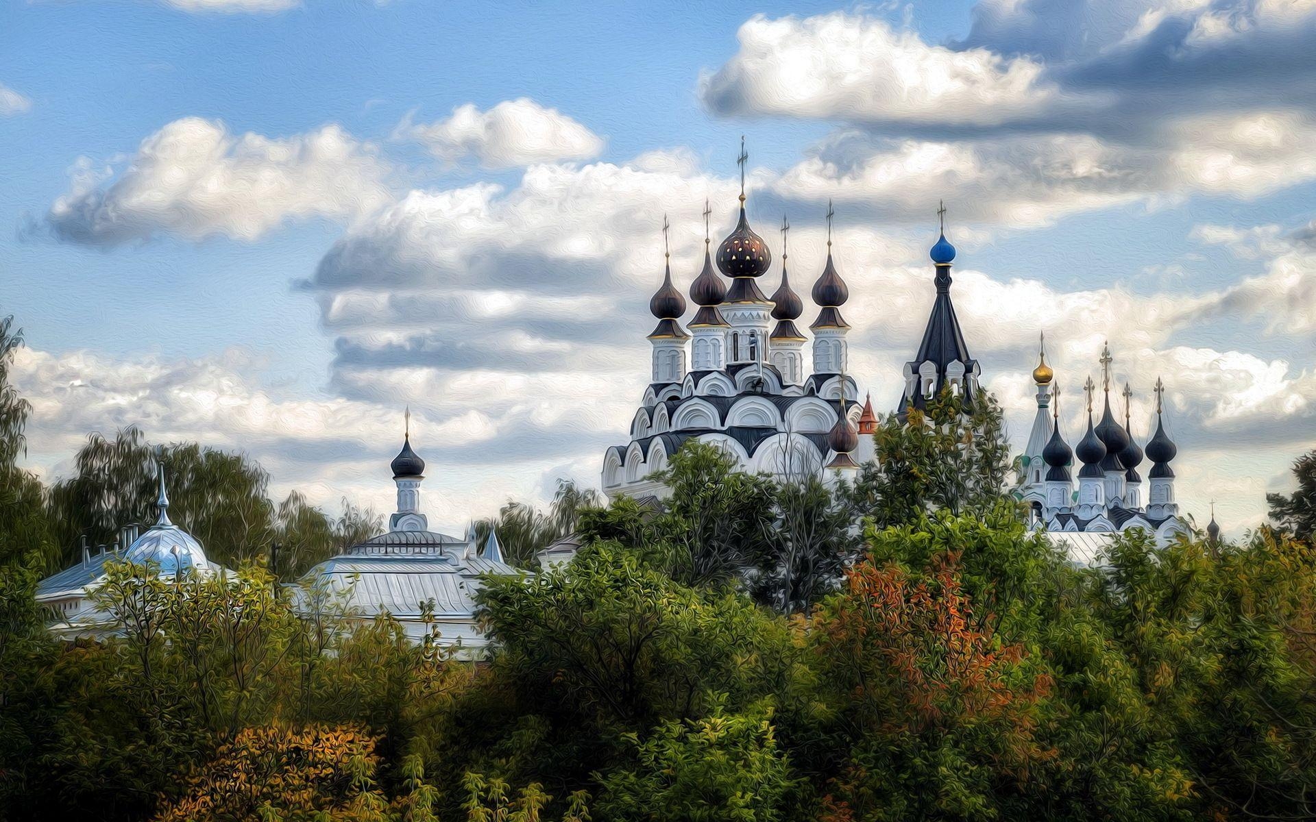 1920x1200 Annunciation and Holy Trinity Monastery Full HD Wallpaper, Desktop