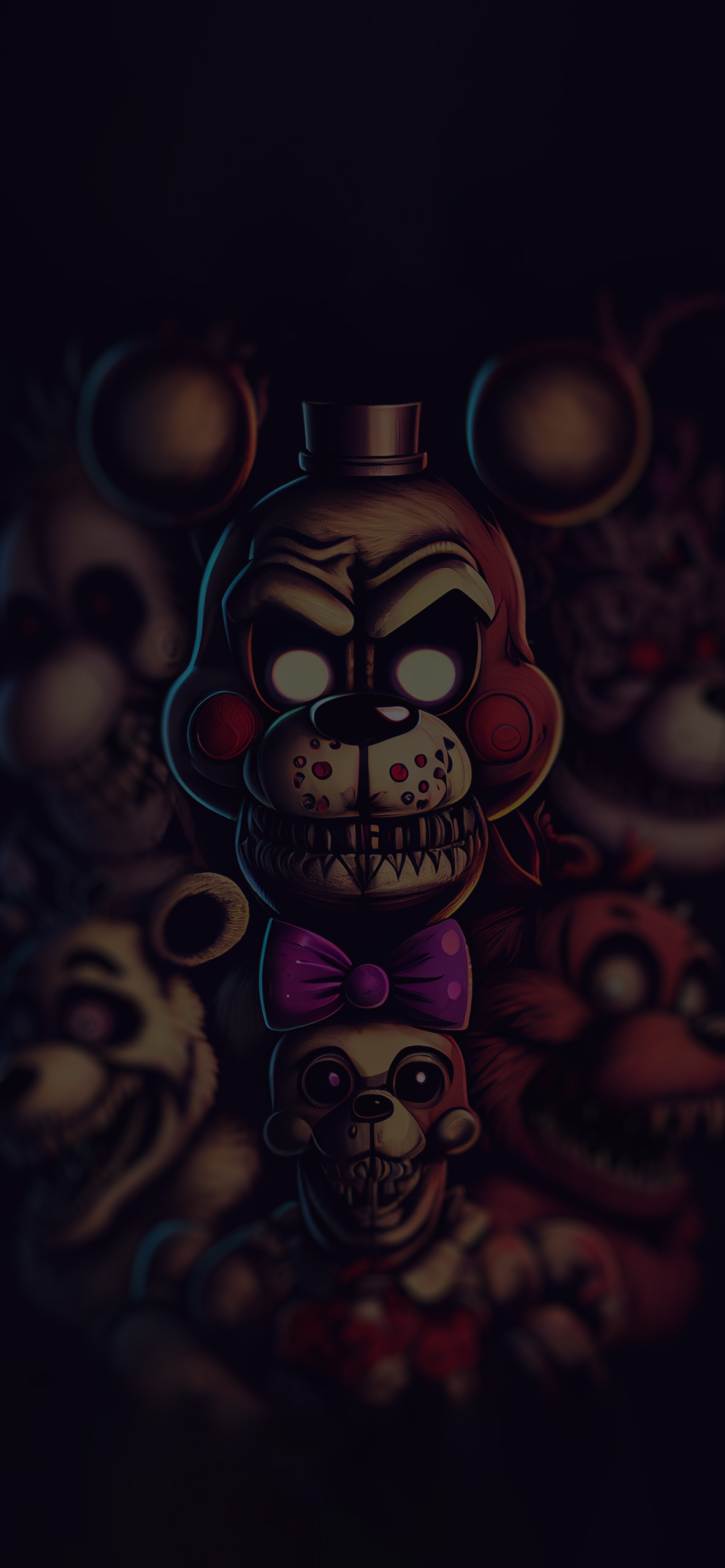 1190x2560 Scary FNaF Wallpaper Nights at, Phone