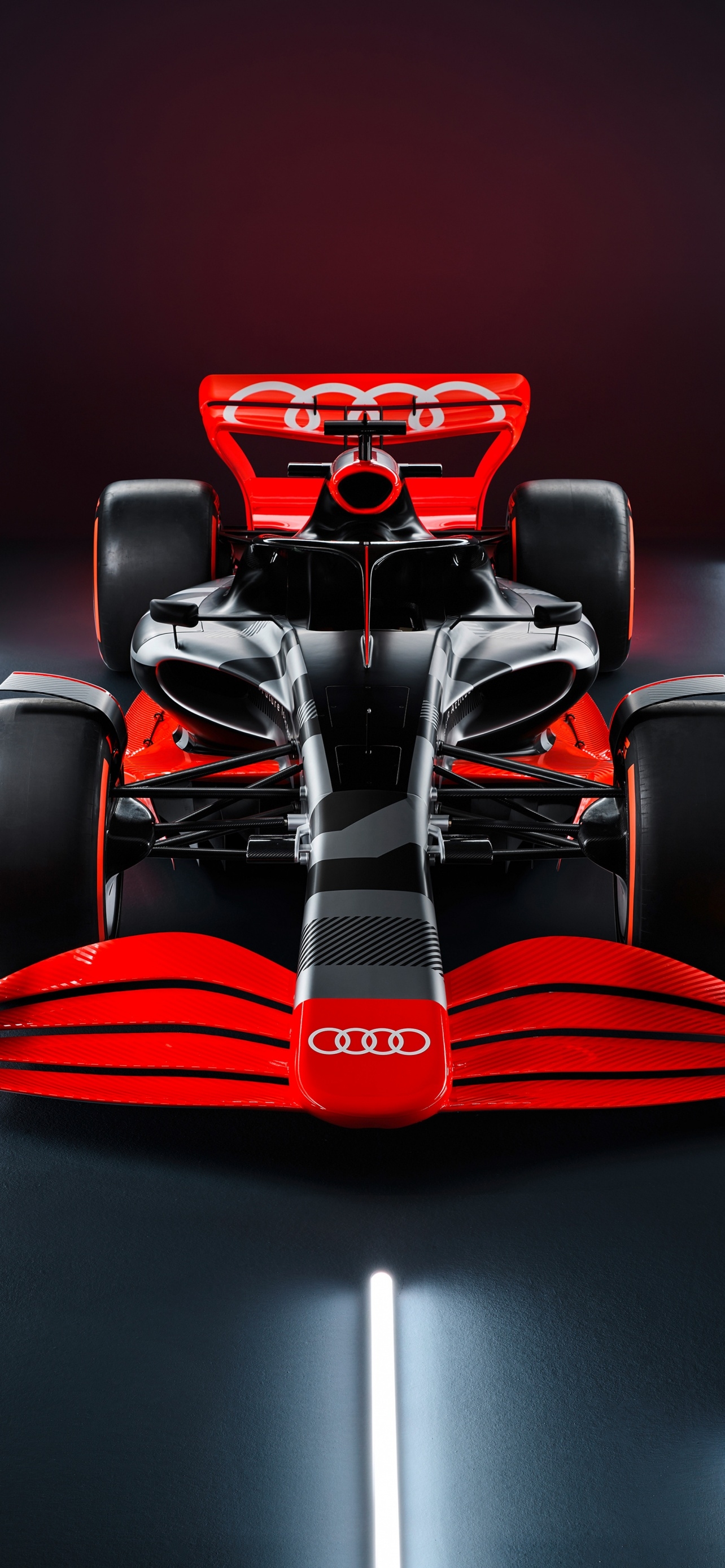 1290x2780 Audi F1 launch livery Wallpaper 4K, Formula E racing car, Cars, Phone