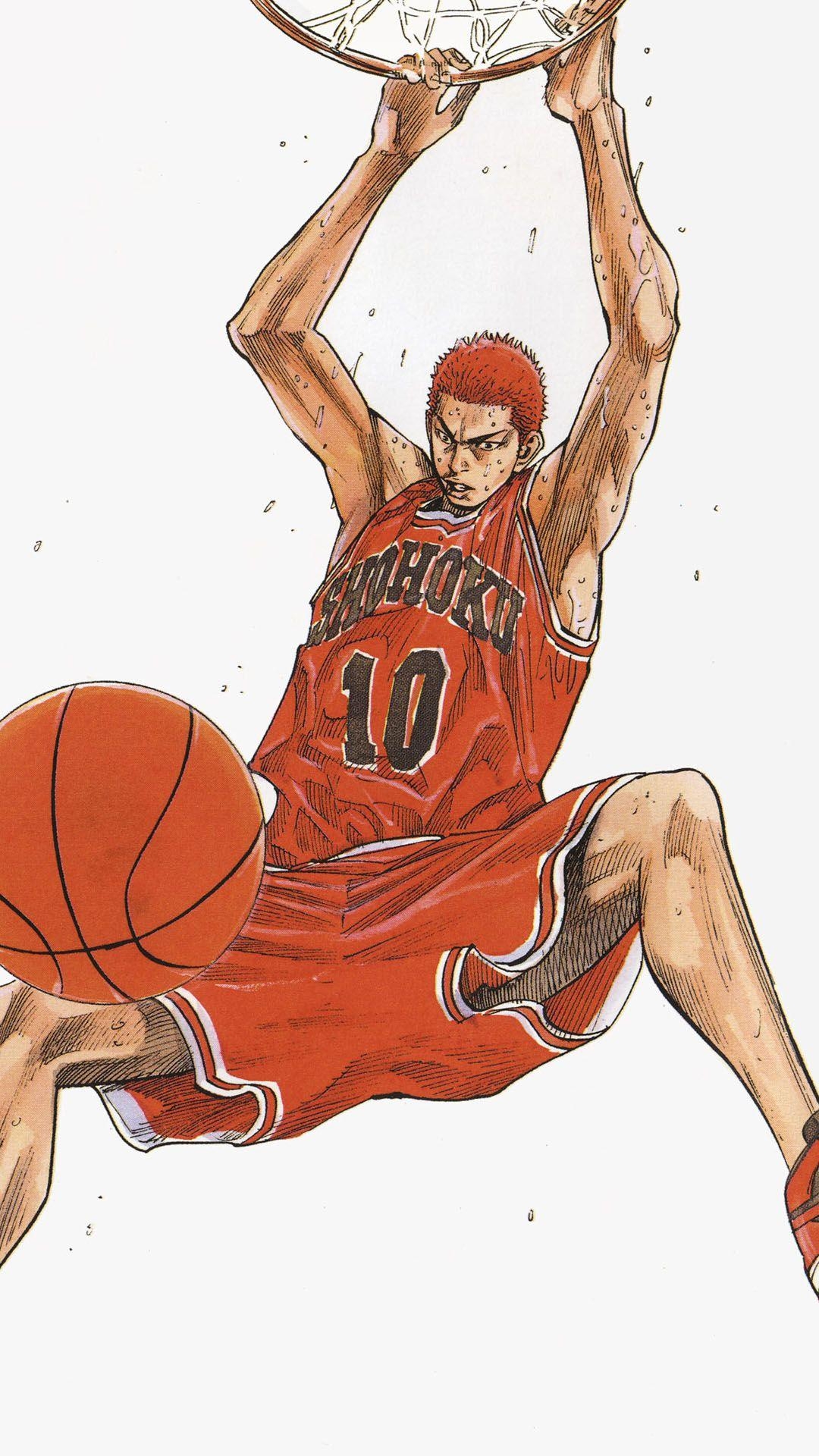 1080x1920 Manga slam dunk, Phone