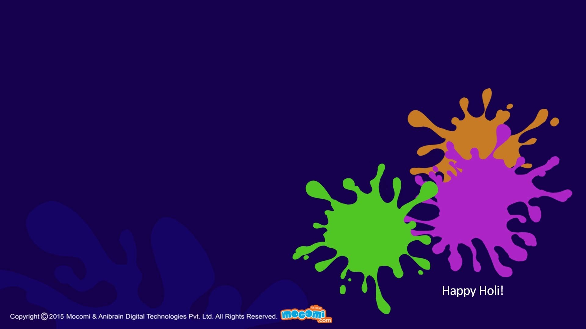 1920x1080 Holi Festivity Wallpaper, Desktop