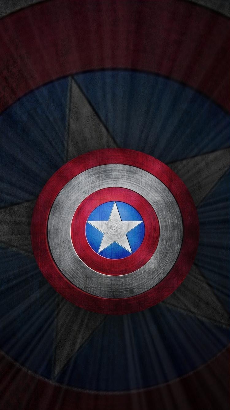 750x1340 Captain America iPhone Wallpaper Free Captain America iPhone, Phone