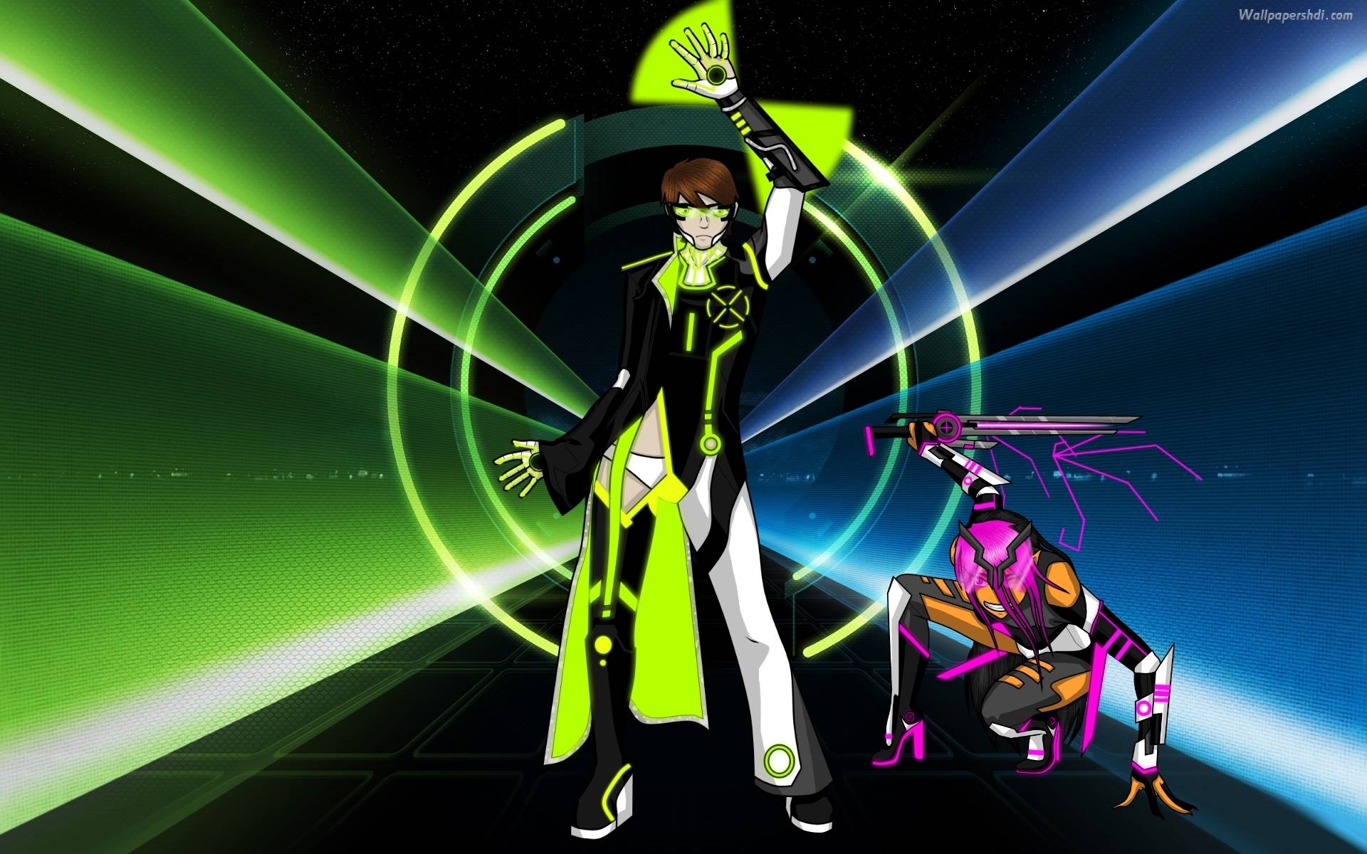 1920x1200 Ben 10 Tron By Random Draggon, Desktop