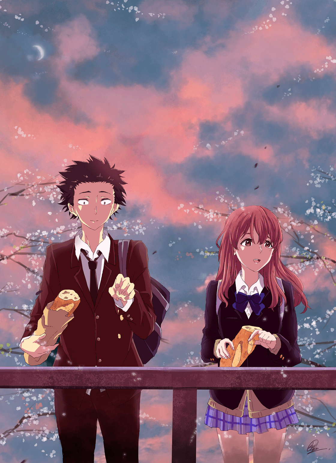 1120x1550 A Silent Voice Wallpaper Free A Silent Voice Background, Phone