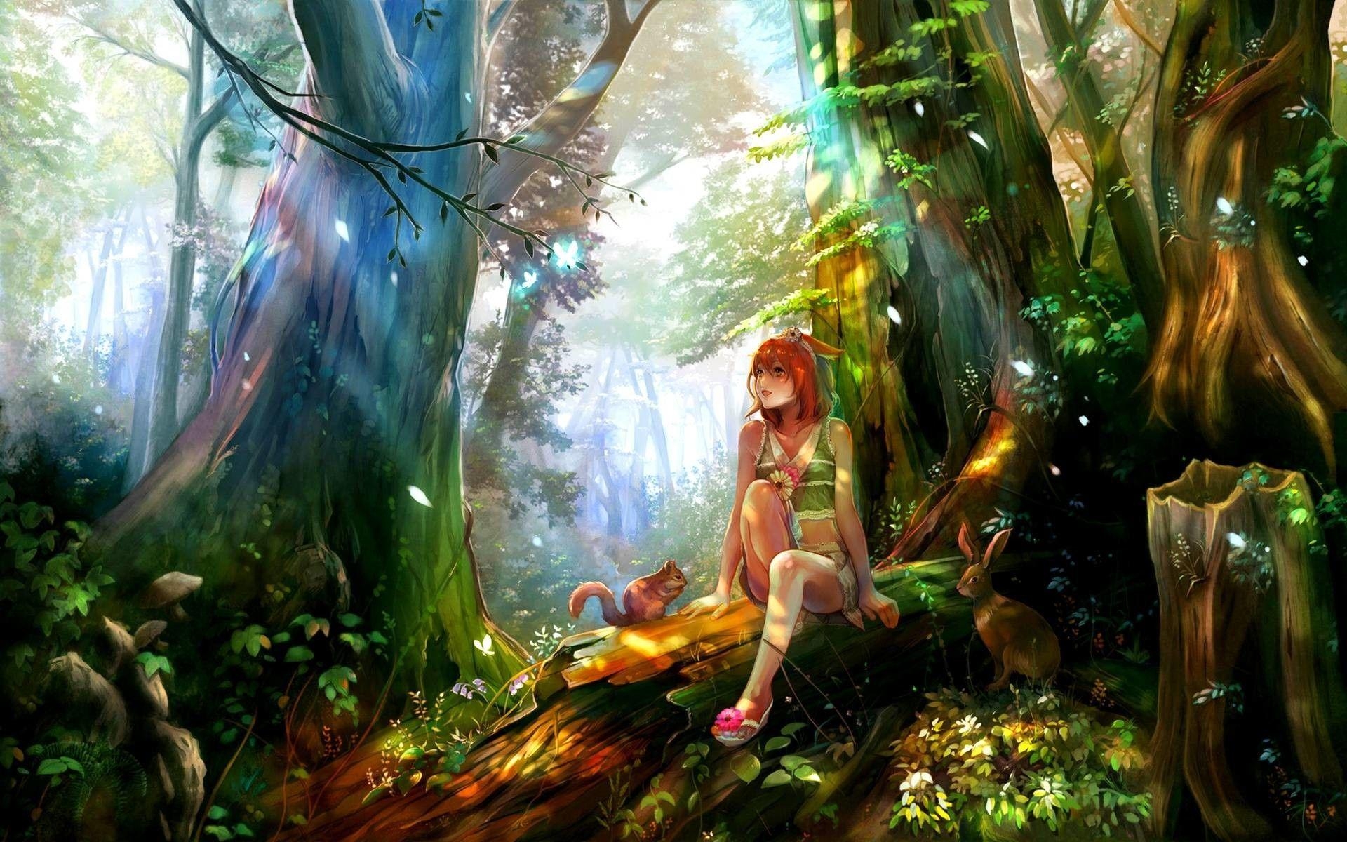 1920x1200 Anime Nature Wallpaper 53 HD Wallpaper Free, Desktop