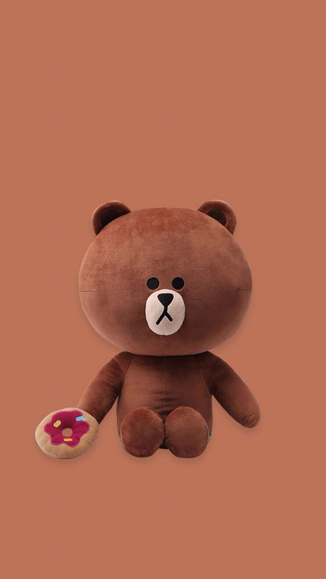 1080x1920 Rag Roll Cute Cartoon Bear IPhone 6 Wallpaper Download. IPhone Wallpaper, IPad Wallpaper One Stop. Teddy Bear Wallpaper, IPhone Cartoon, Anime Wallpaper Iphone, Phone