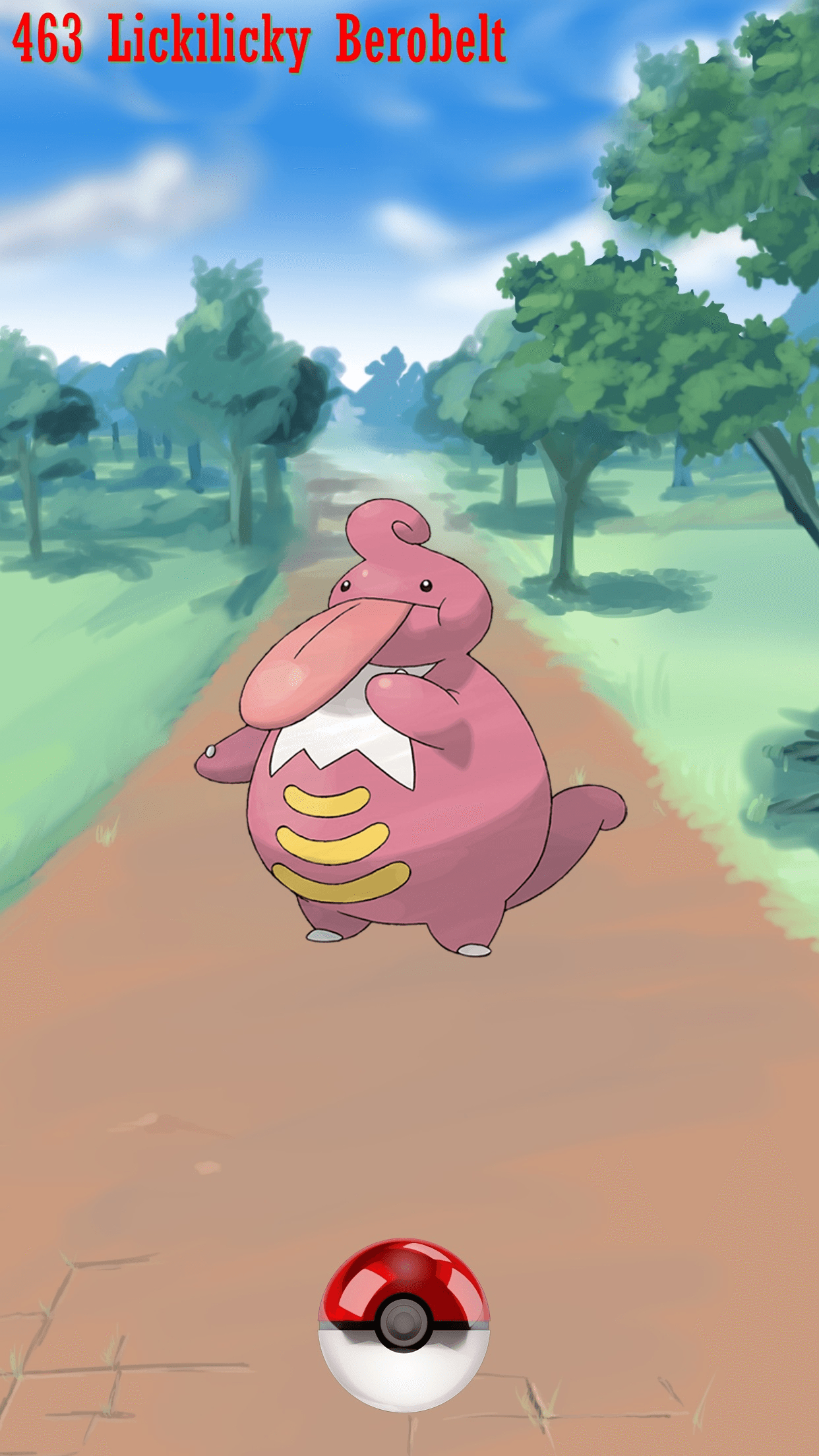 1250x2210 Street Pokeball Lickilicky Berobelt, Phone