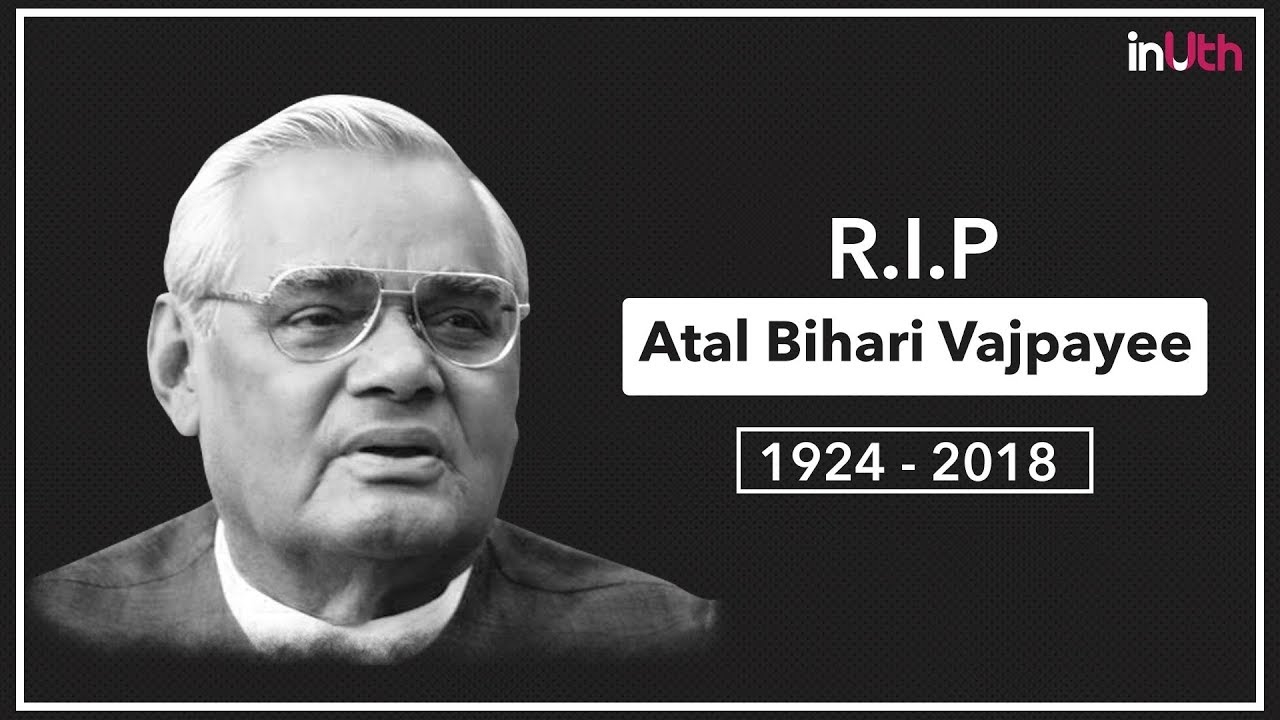 1280x720 RIP Atal Bihari Vajpayee (1924 2018), Desktop