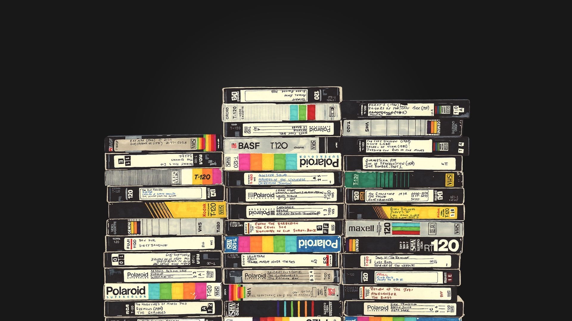 1920x1080 VHS Tape Wallpaper Free VHS Tape Background, Desktop