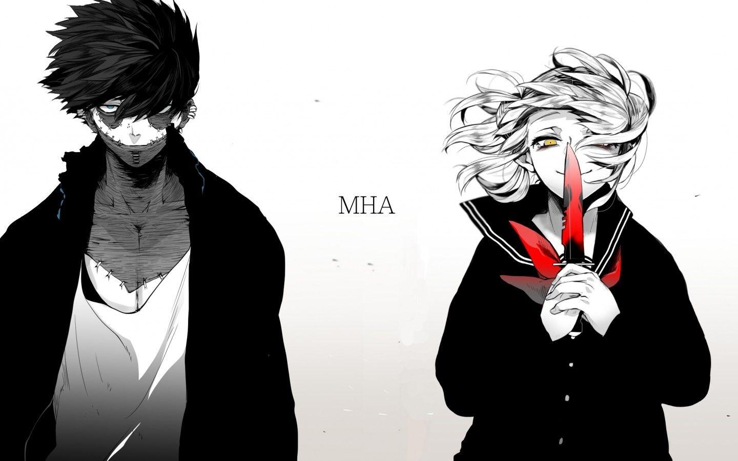 1440x900 Download  Boku No Hero Academia, Dabi, Toga Himiko, Black, Desktop