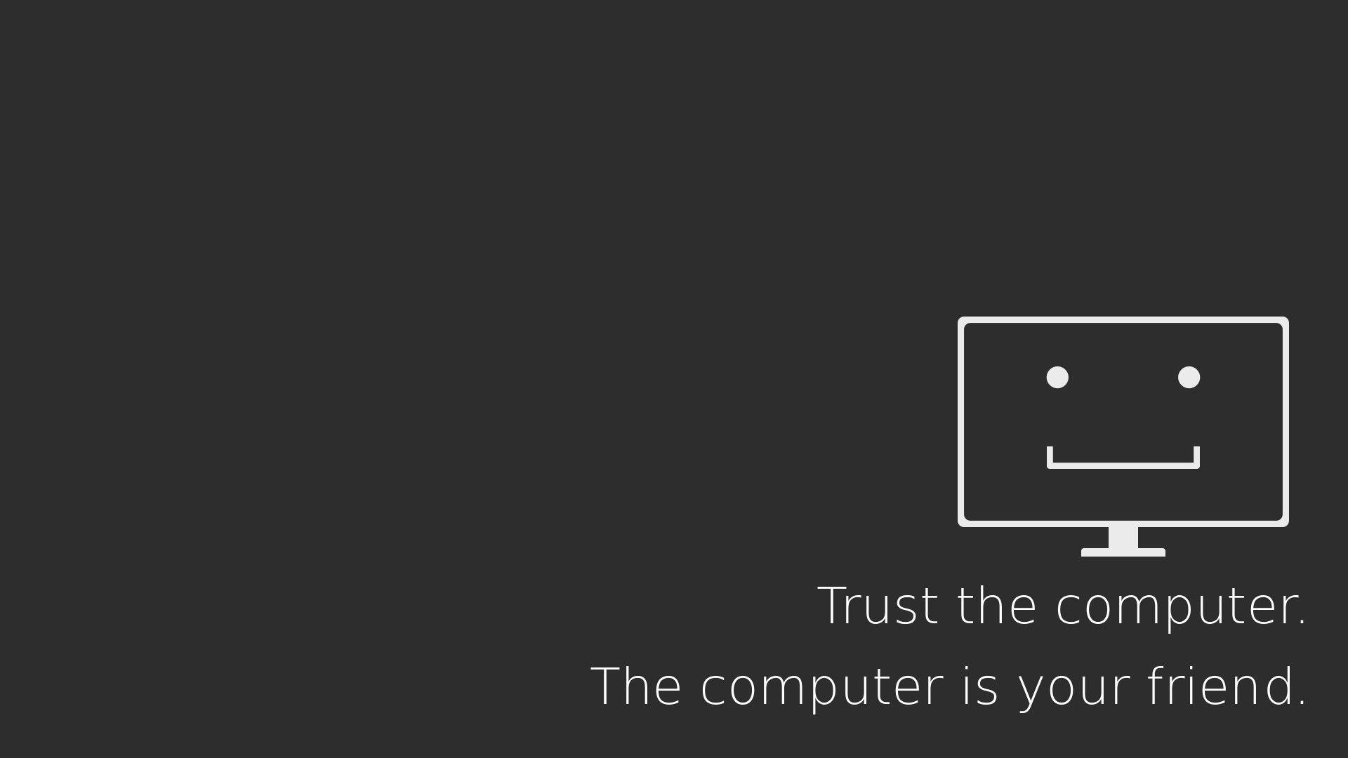 1920x1080 Trust No One HD desktop wallpaper High Definition Mobile. Art, Desktop
