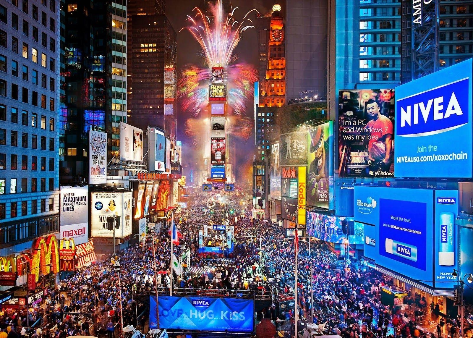 1600x1150 Times Square New Years Ev HD Wallpaper, Background Image, Desktop