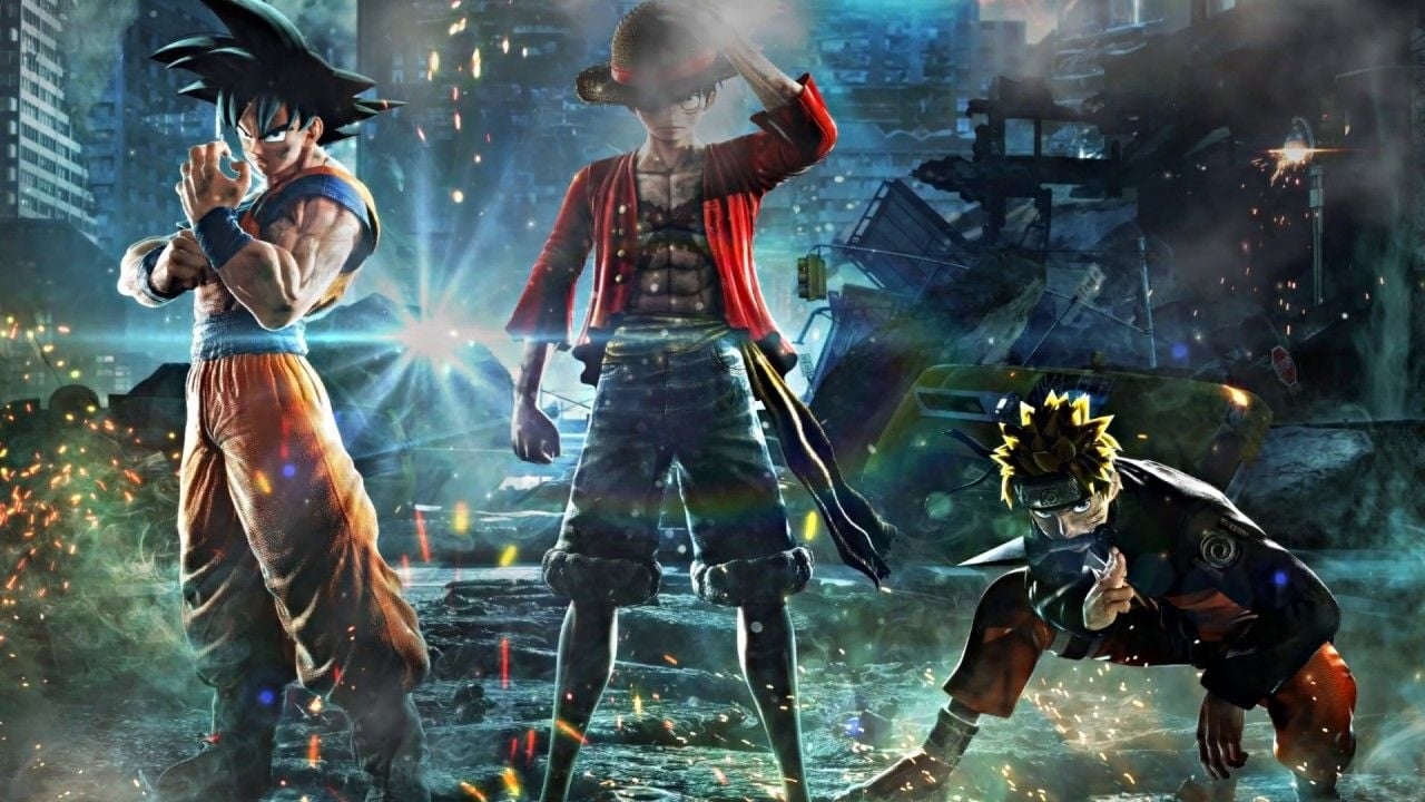 1280x720 Live Wallpaper] Goku, Luffy, Naruto [4K.youtube.com, Desktop