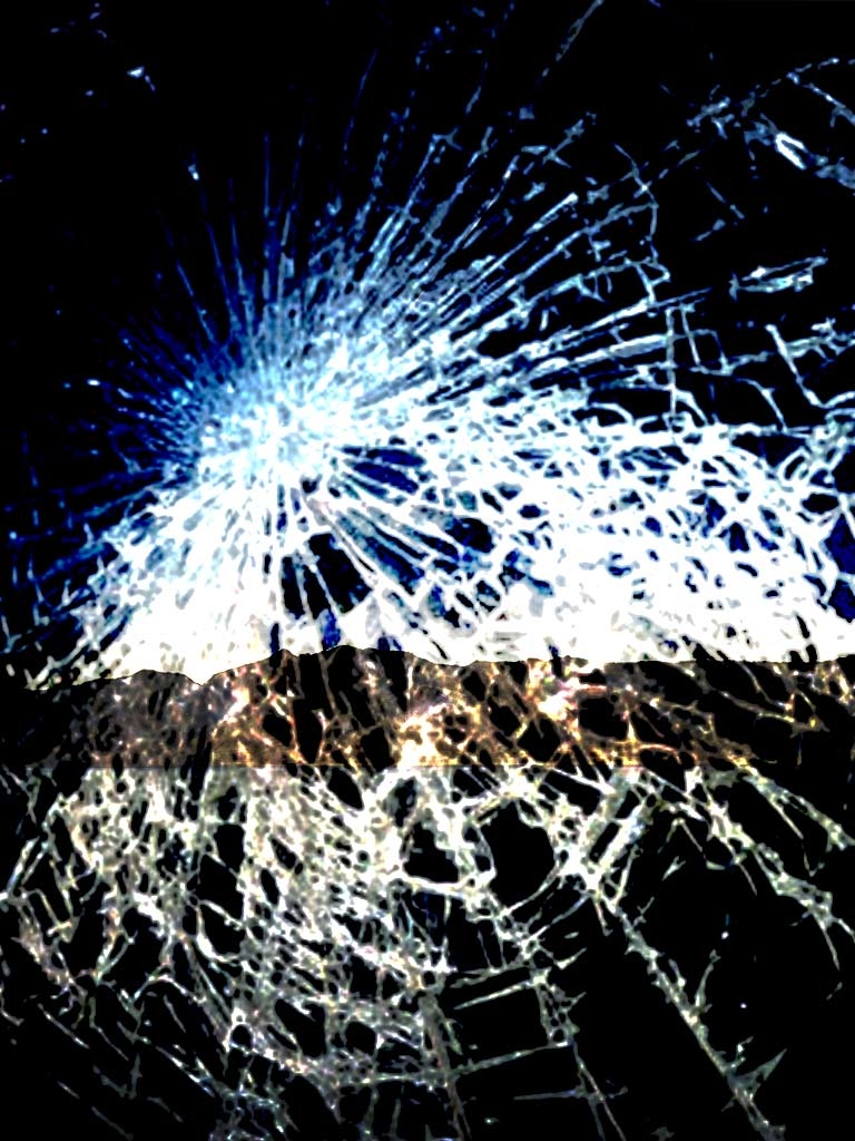 770x1030 Broken Screen Wallpaper Prank For Apple iPhone, Phone