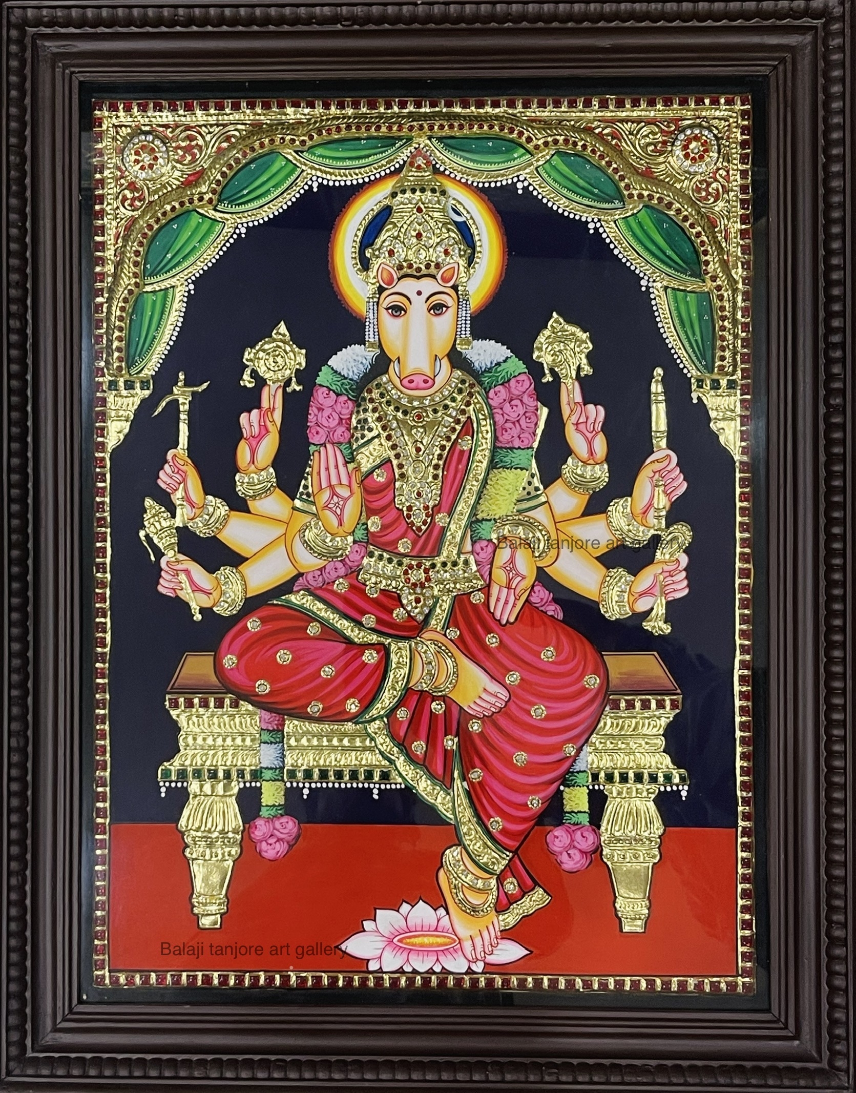 1680x2140 Buy Varahi amman semi embossing tanjore painting, Phone