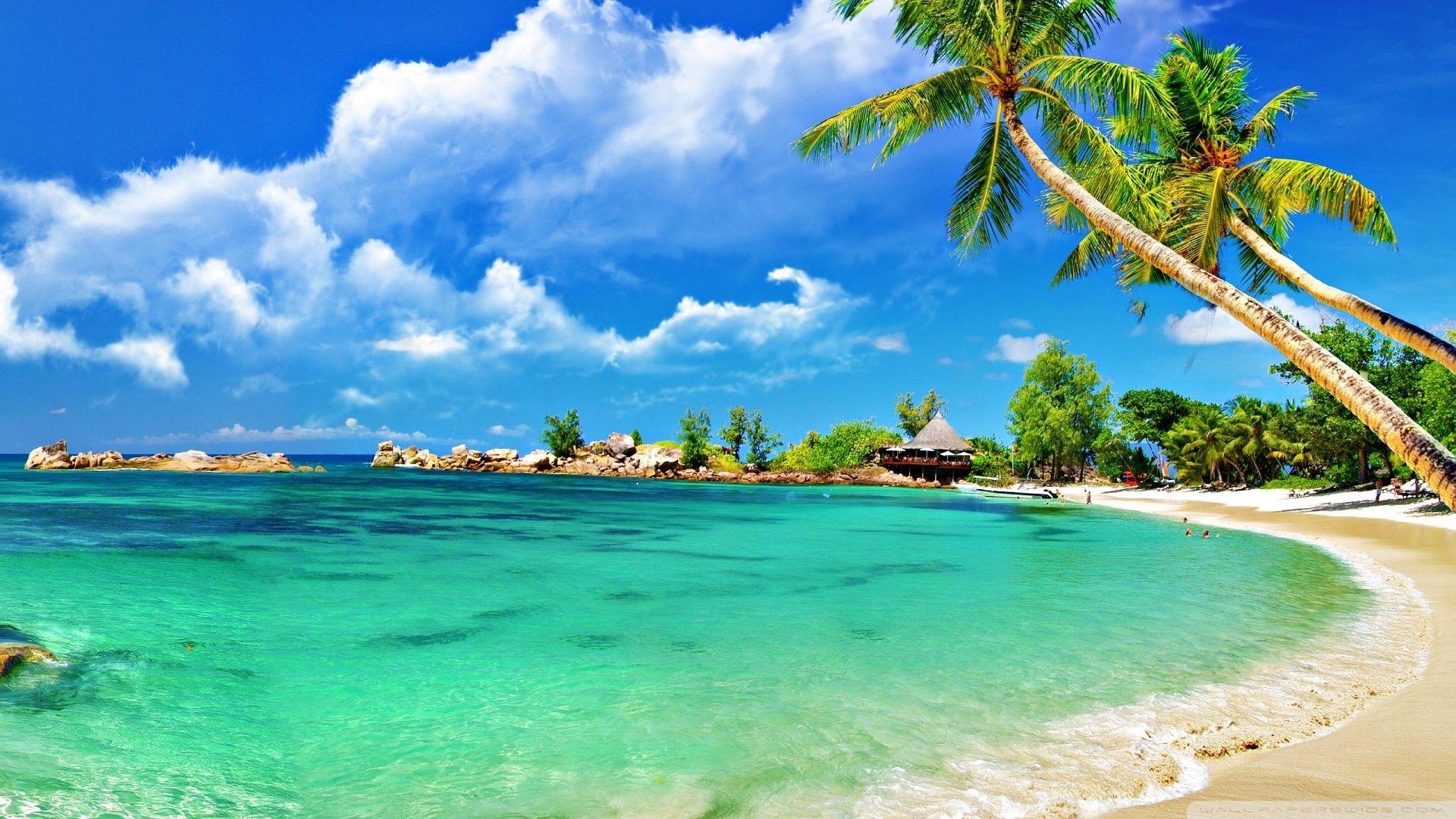 1920x1080 Awesome Tropical Beach ❤ 4K HD Desktop Wallpaper for 4K Ultra HD, Desktop