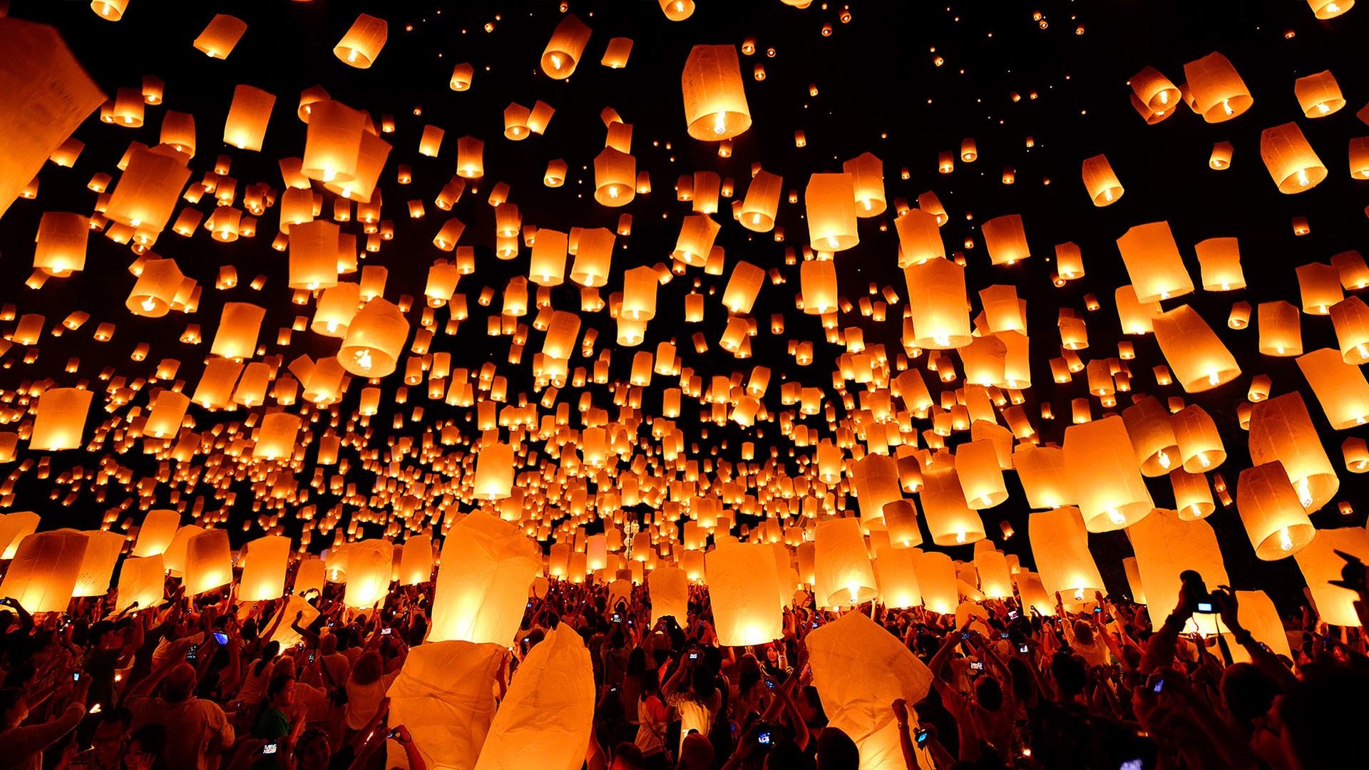 1920x1080 Lantern Festival Wallpaper, Desktop