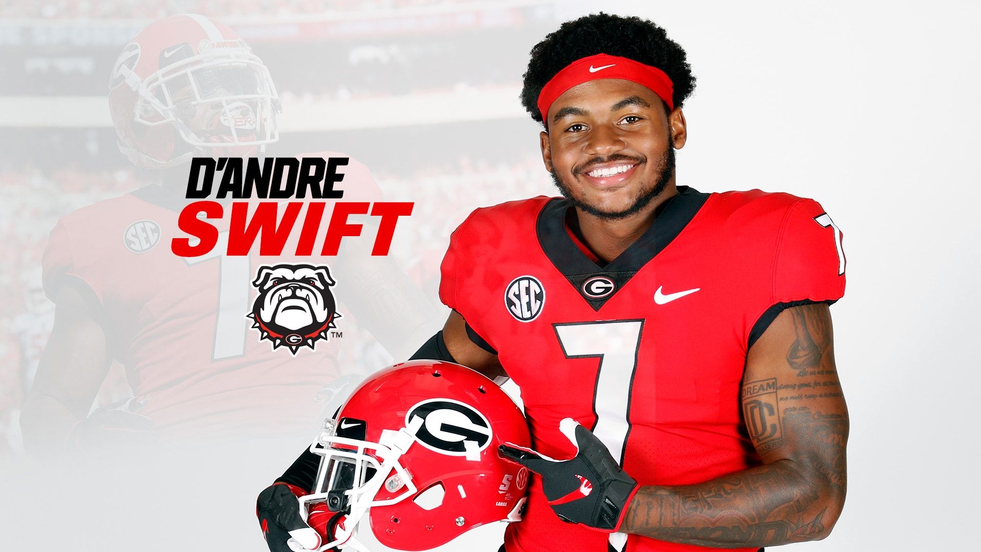 1920x1080 Football Features: D'Andre Swift Is Ready of Georgia Athletics, Desktop