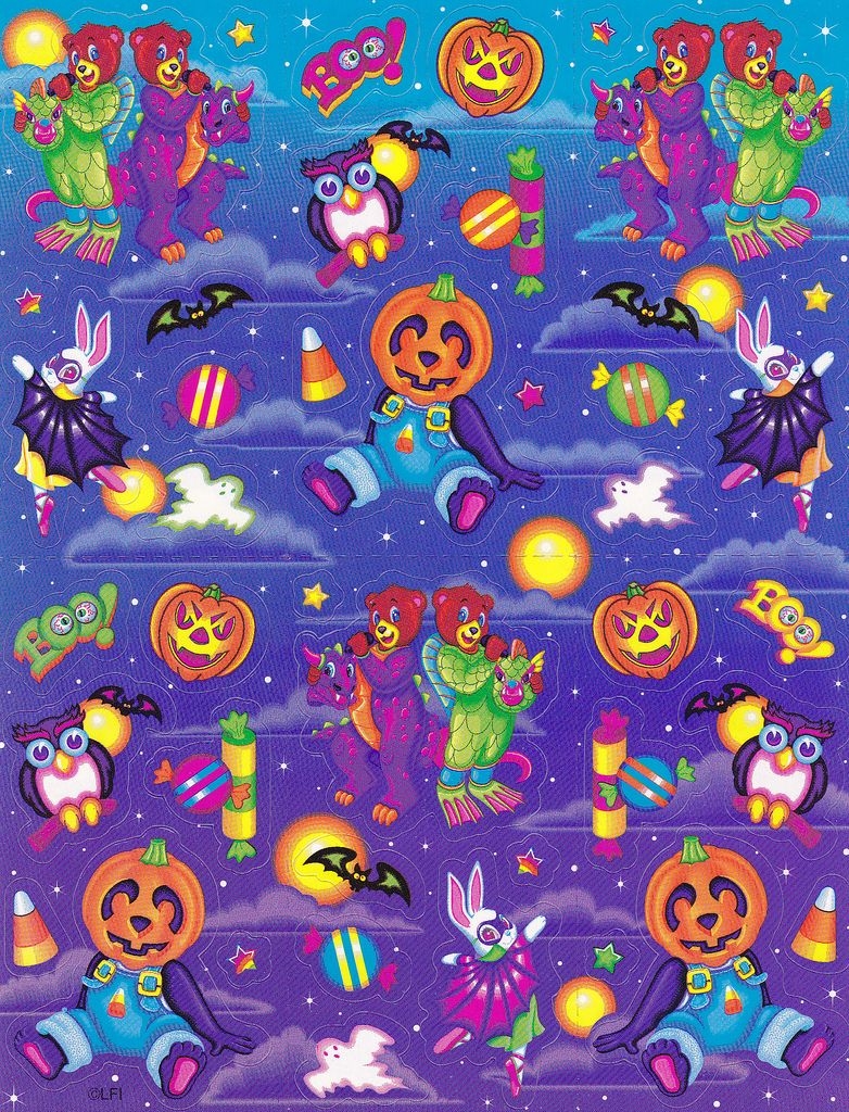 790x1030 Lisa Frank Halloween Scans Sharing!, Phone