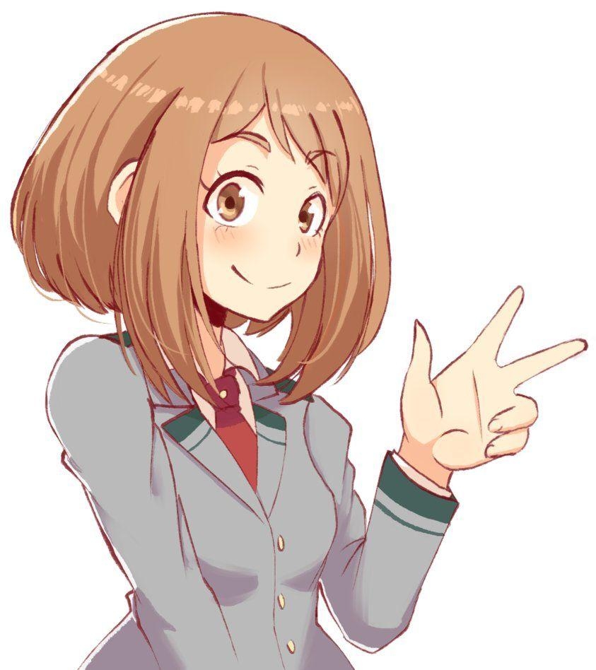 850x950 Ochaco Uraraka, Phone