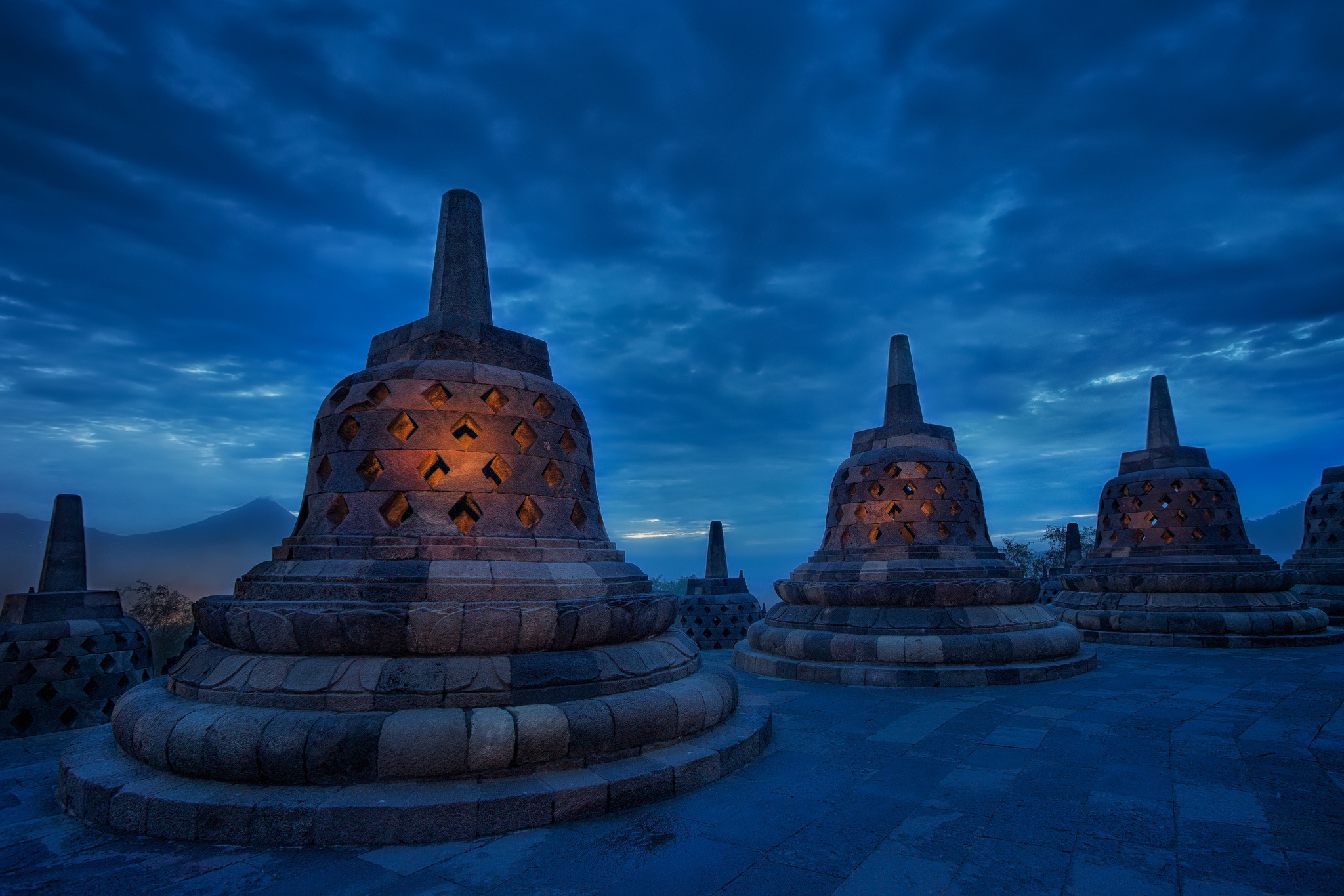 2050x1370 Borobudur Wallpaper Image, Desktop