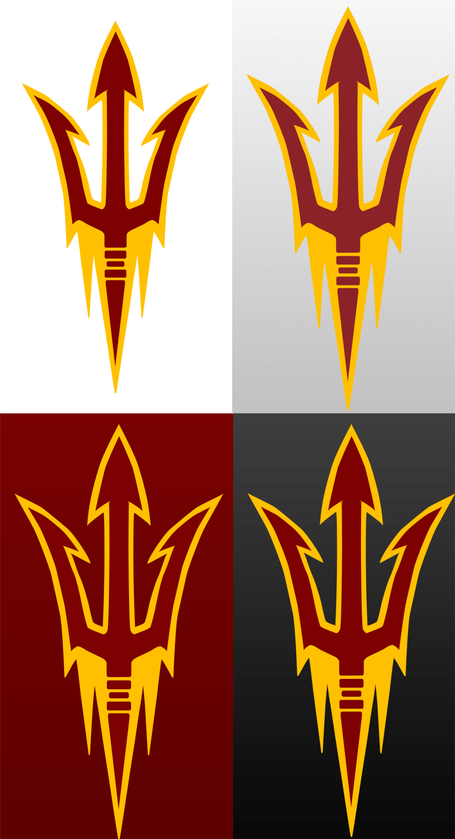 900x1660 Asu Sparky Logo Wallpaper, Phone