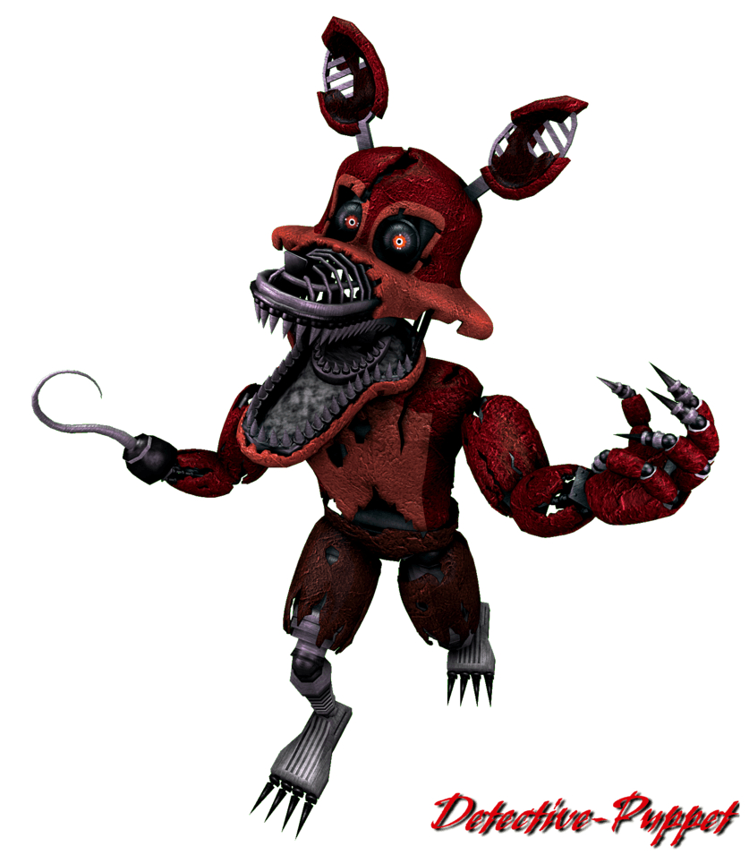 840x960 Nightmare Foxy Wallpaper, Phone