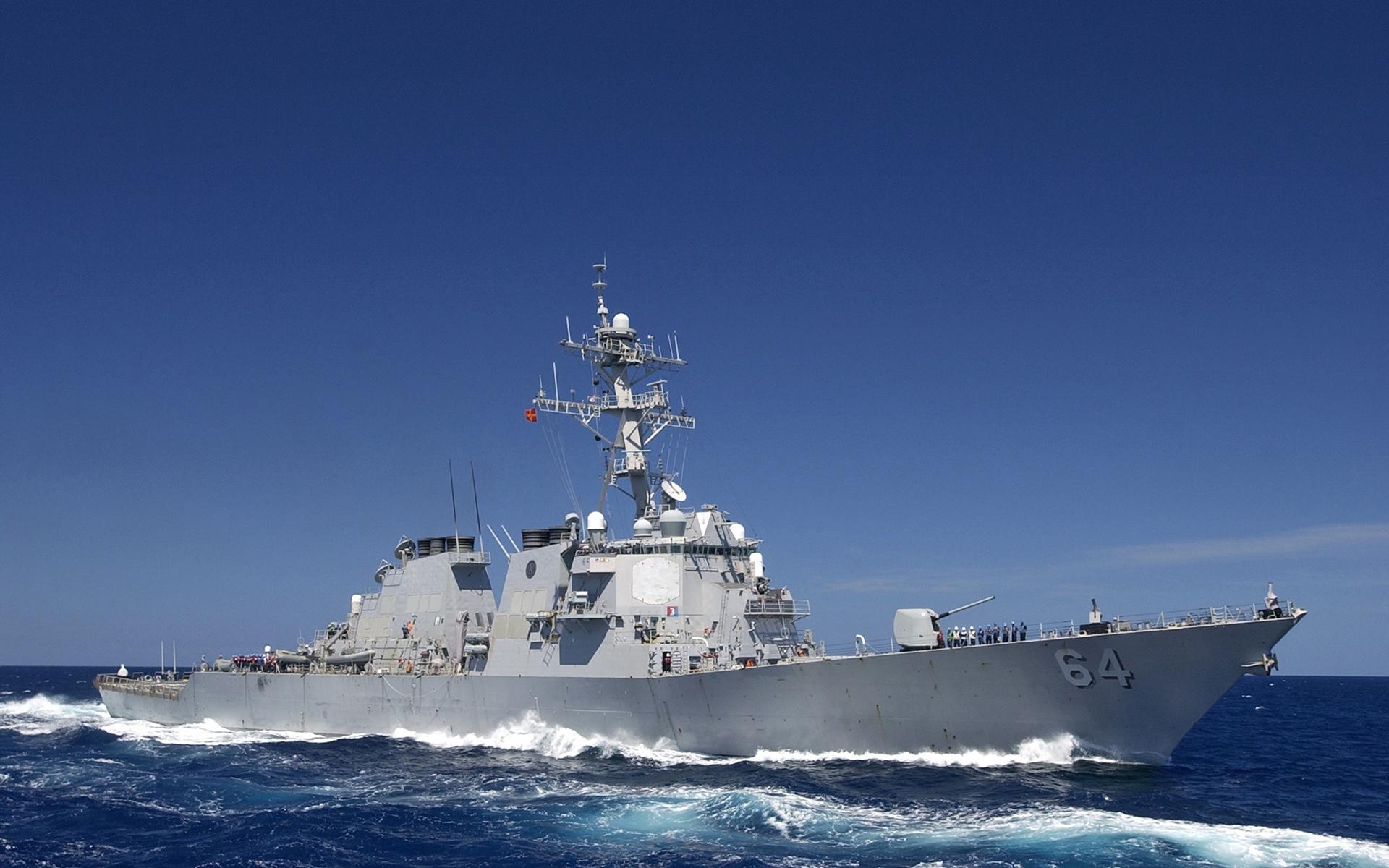 1920x1200 Download wallpaper USS Carney, sea, DDG- US Navy, destroyer, Desktop