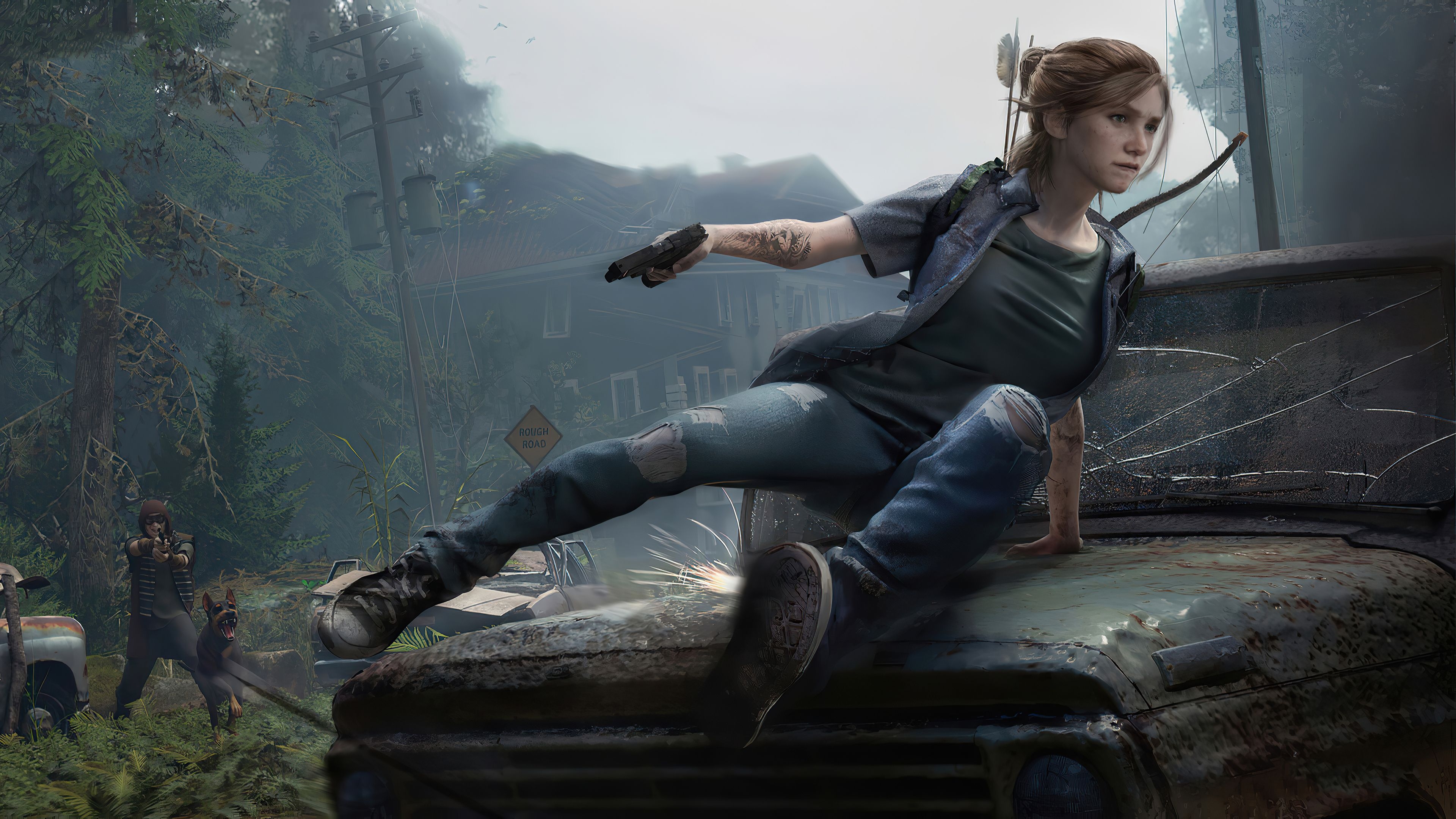 3840x2160 New Ellie The Last of Us 2 Wallpaper, HD Games 4K Wallpaper, Image, Photo and Background, Desktop