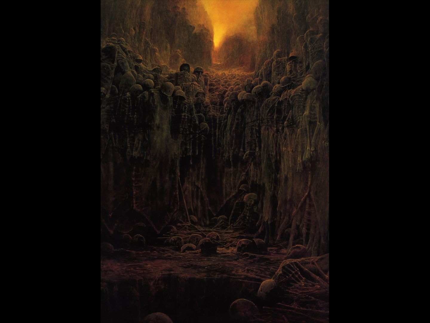 1440x1080 Gothic / Dark Art: Zdzislaw Beksinski, picture nr. 50399, Desktop